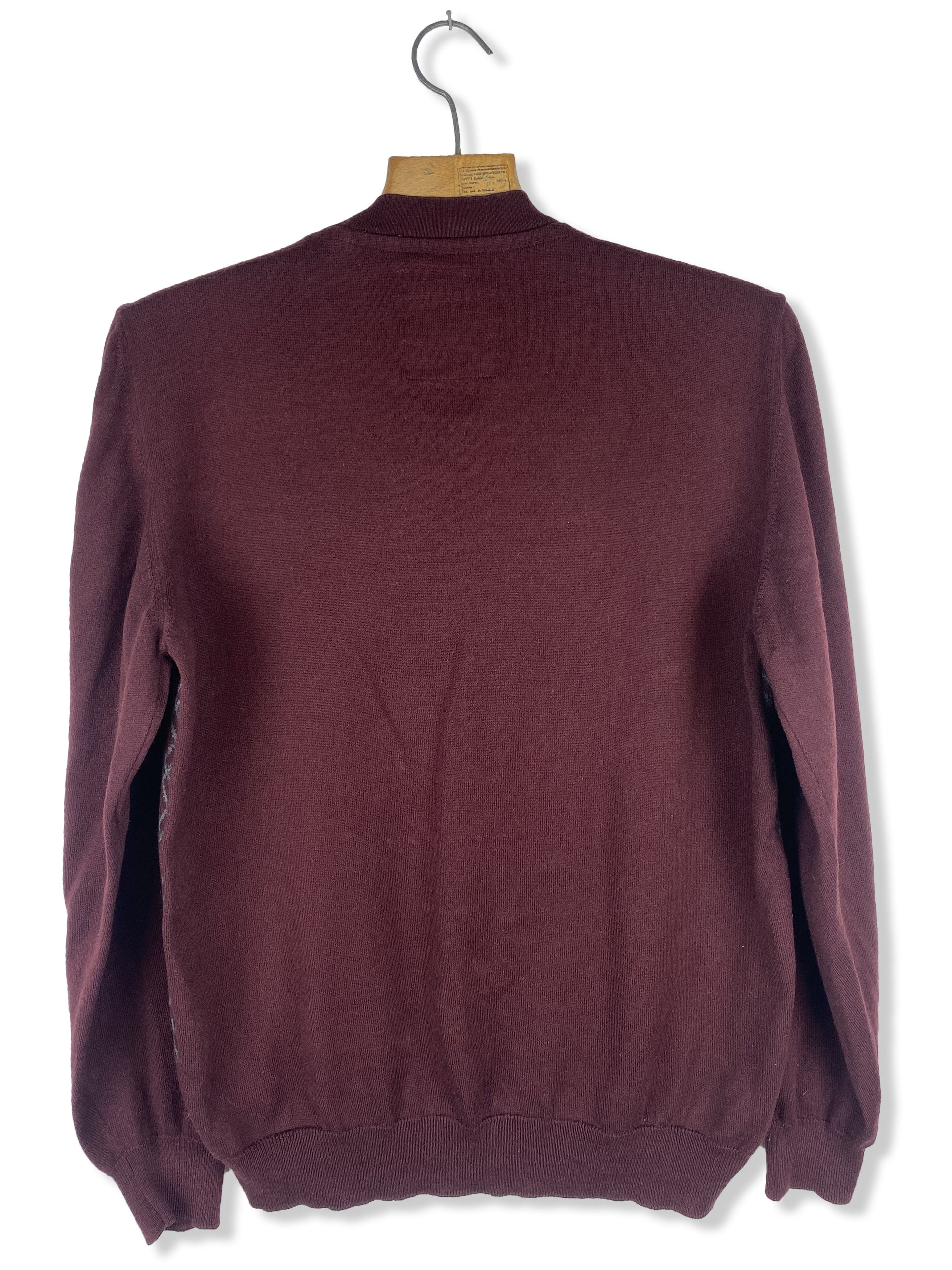 Pierre Cardin Vintage PIERRE CARDIN Purple V-Neck Sweater M300 Size US M / EU 48-50 / 2 - 7 Thumbnail