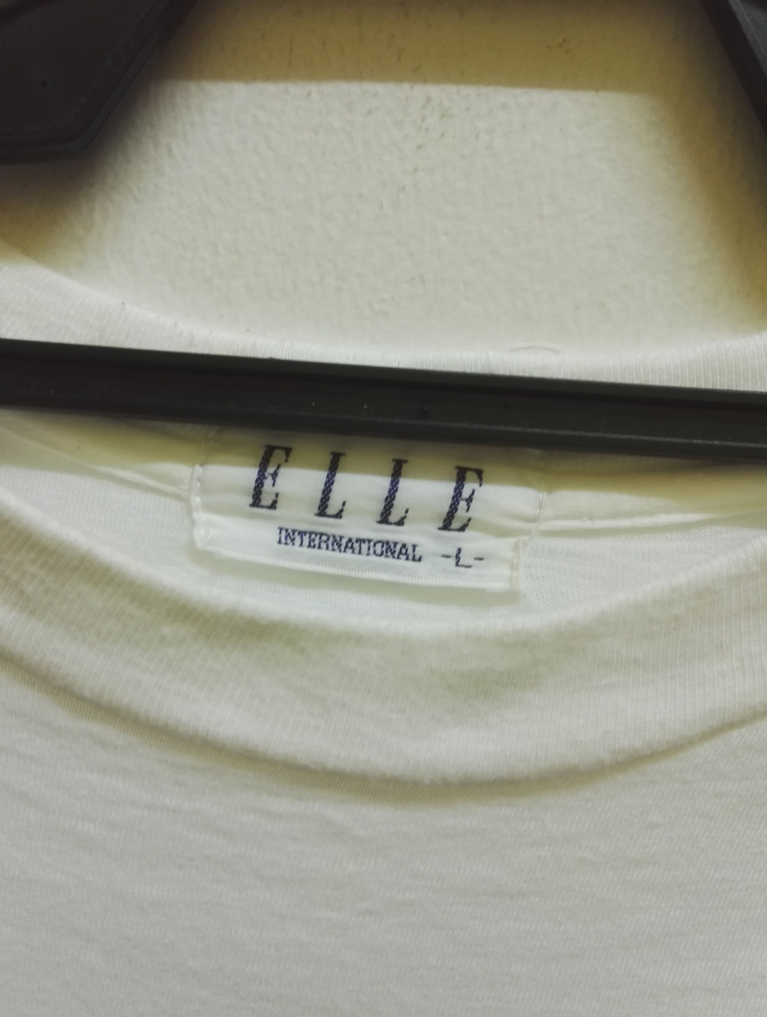 Japanese Brand Vintage ELLE International Embroidered Big Logo (c34) Size US L / EU 52-54 / 3 - 5 Thumbnail