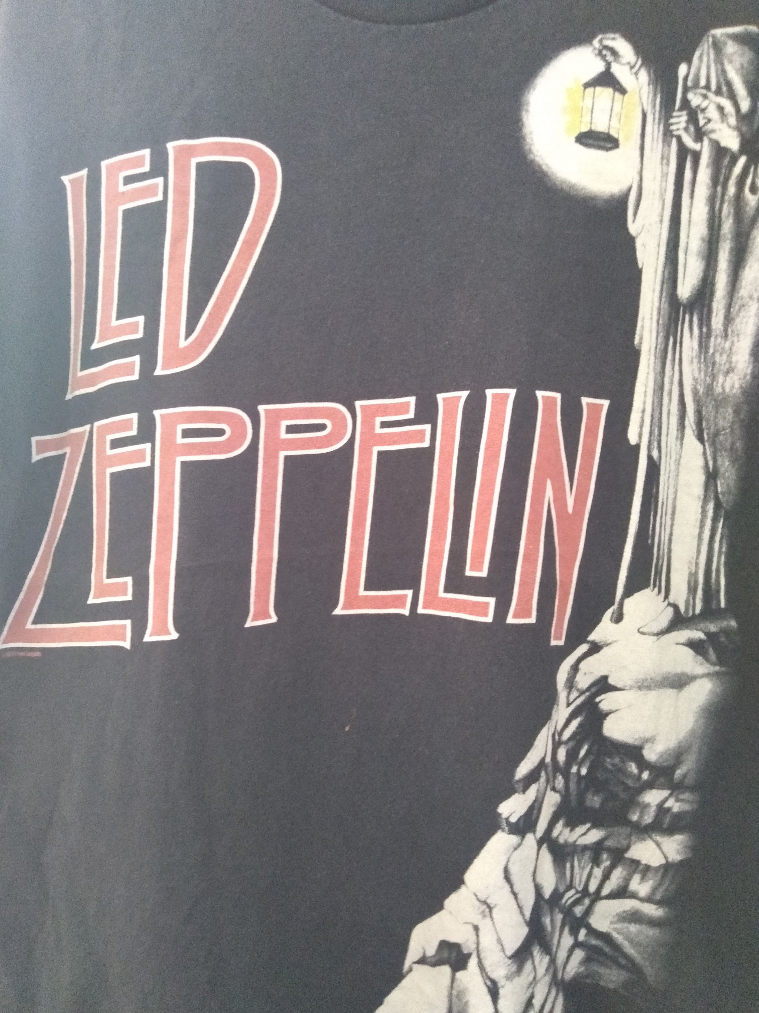 Band Tees × Vintage Led Zeppelin vd3 Size US XL / EU 56 / 4 - 2 Thumbnail