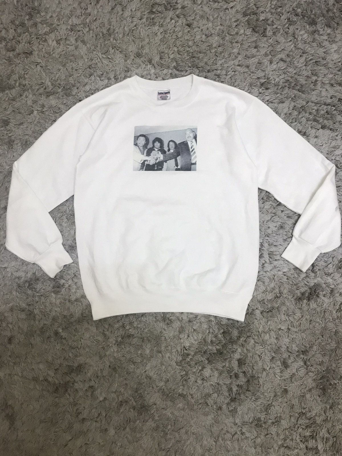 Vintage 💥Vintage United Sports Brain Buster photo Sweatshirt Size US M / EU 48-50 / 2 - 1 Thumbnail
