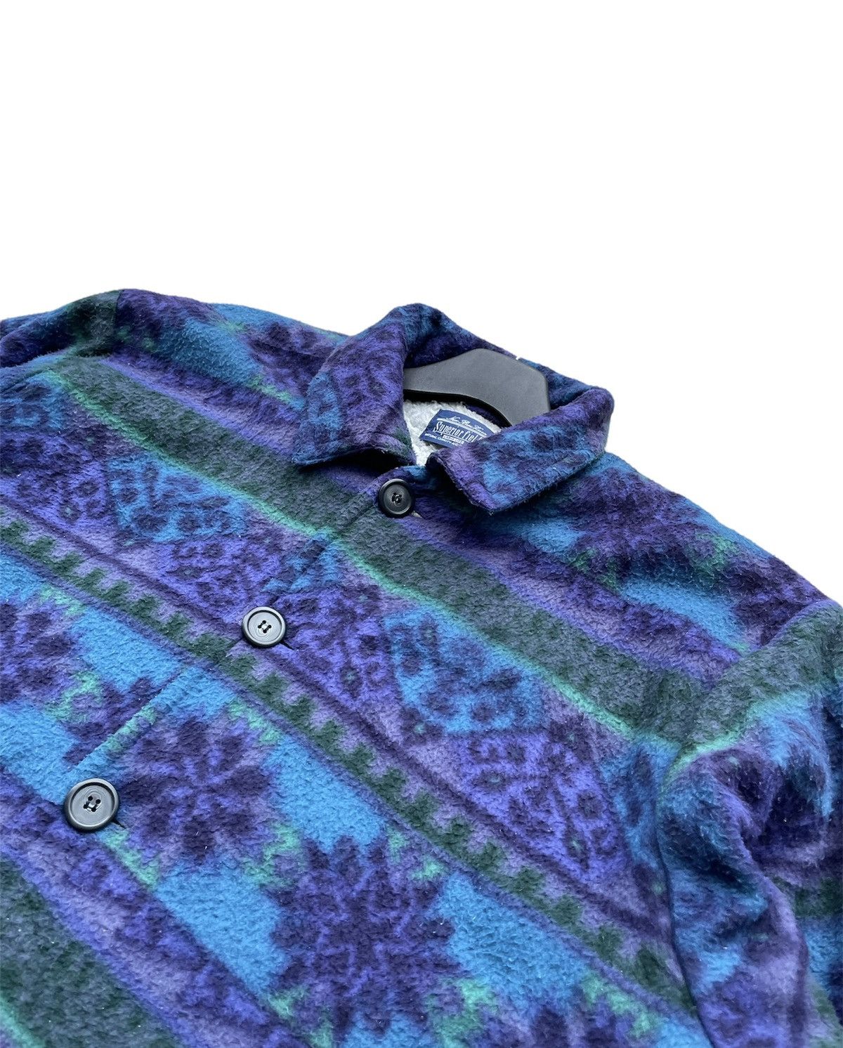 Japanese Brand Superior Field Fleece Sherpa Jacket Size US XXL / EU 58 / 5 - 6 Thumbnail