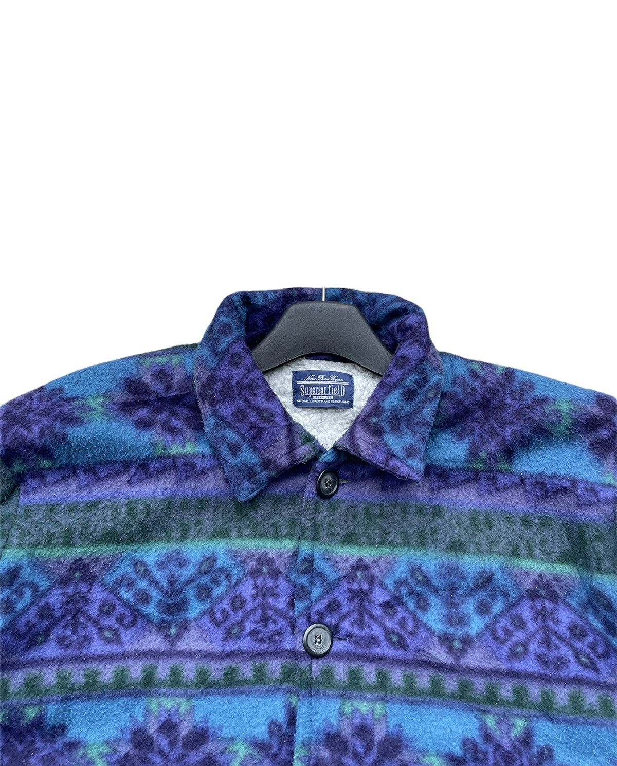 Japanese Brand Superior Field Fleece Sherpa Jacket Size US XXL / EU 58 / 5 - 8 Thumbnail