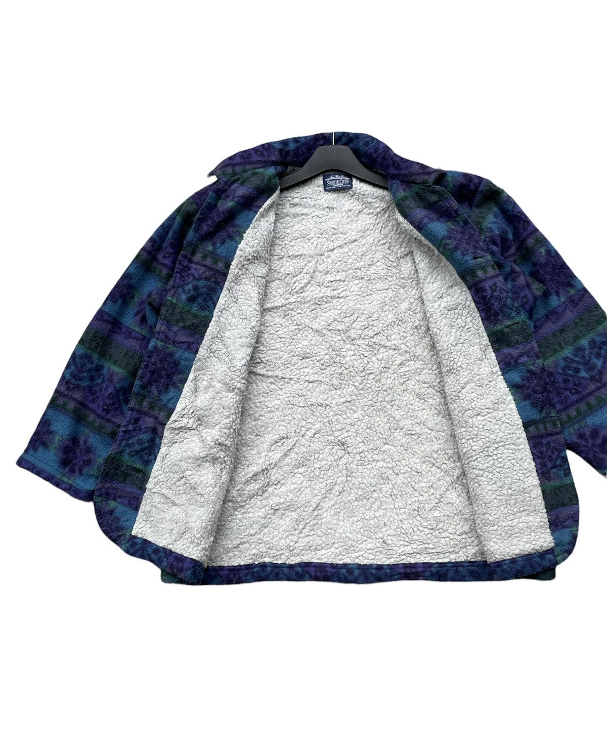 Japanese Brand Superior Field Fleece Sherpa Jacket Size US XXL / EU 58 / 5 - 9 Thumbnail