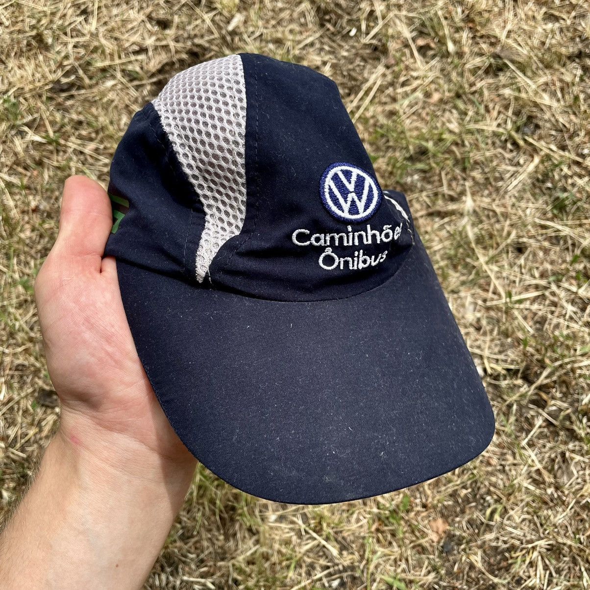 Vintage Vintage Y2K Volkswagen Logo Cap Hat Streetwear Relaxed OS Size ONE SIZE - 2 Thumbnail