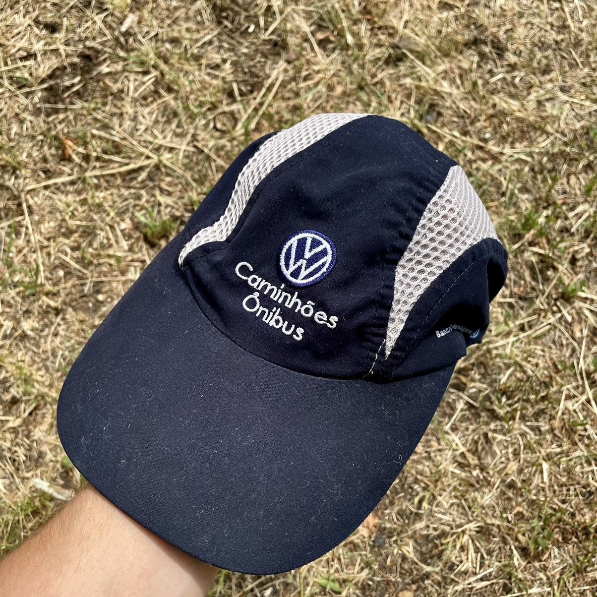 Vintage Vintage Y2K Volkswagen Logo Cap Hat Streetwear Relaxed OS Size ONE SIZE - 3 Thumbnail