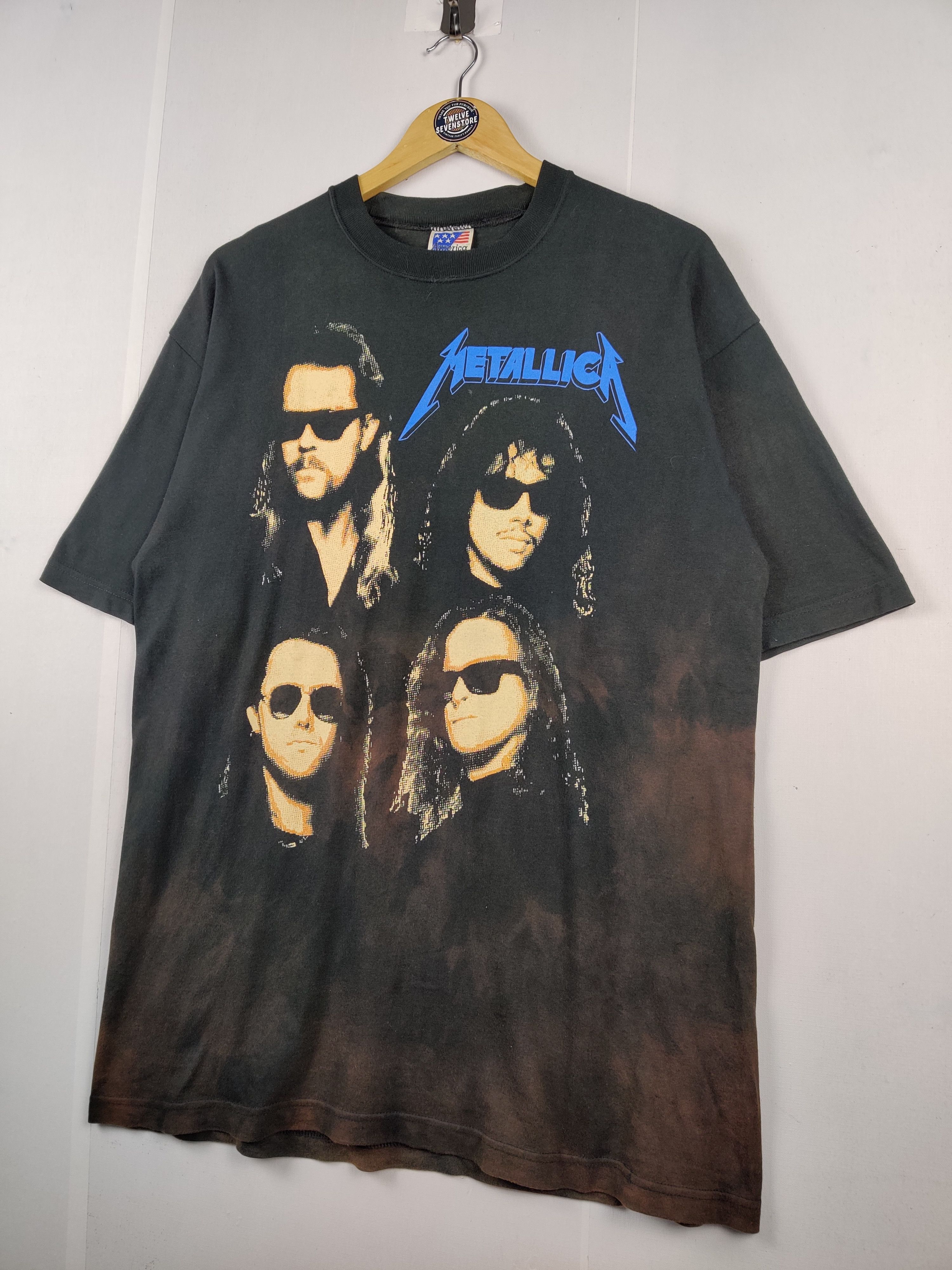 Band Tees Vintage Mettalica Band Tee Tshirt Size US XL / EU 56 / 4 - 2 Thumbnail