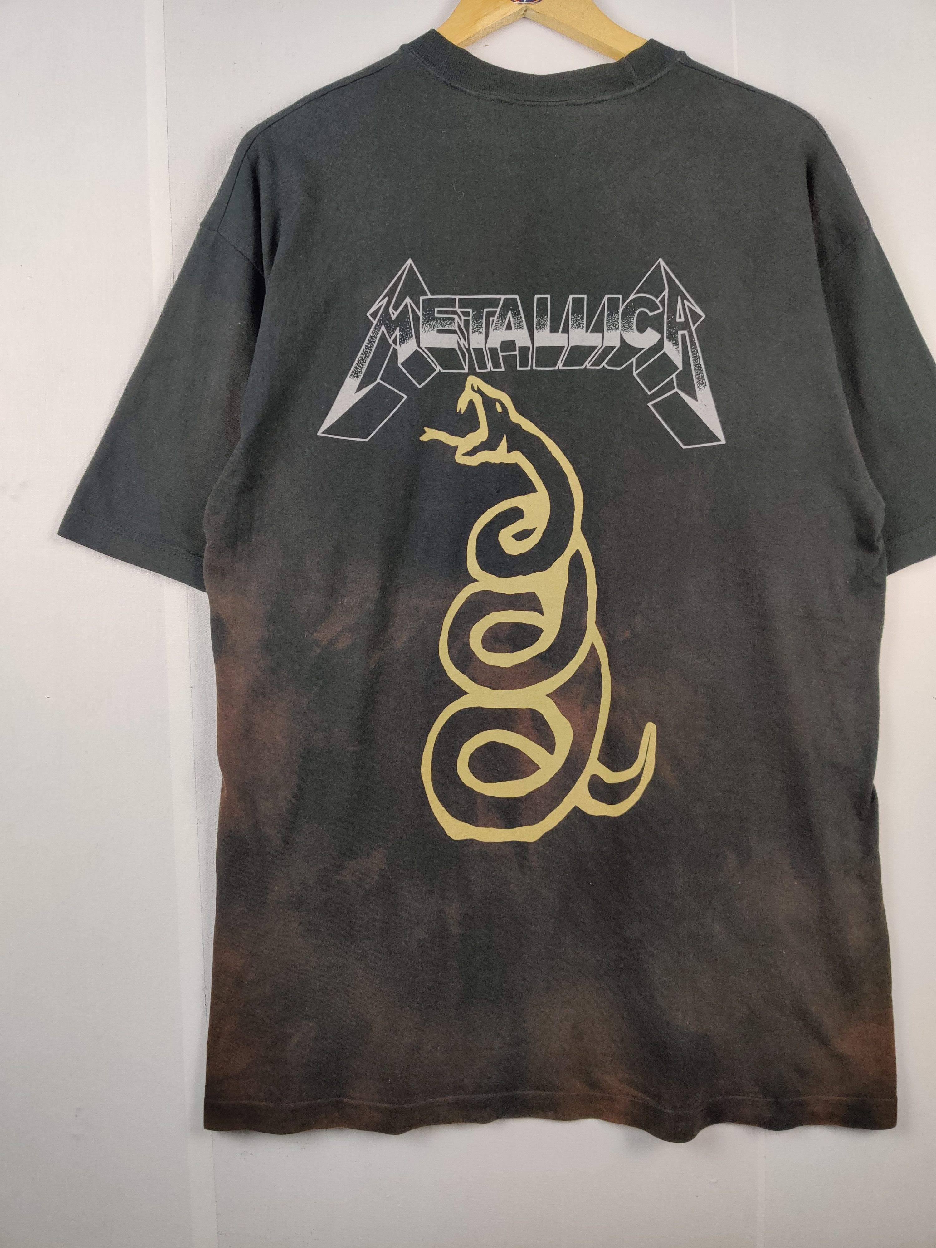 Band Tees Vintage Mettalica Band Tee Tshirt Size US XL / EU 56 / 4 - 7 Thumbnail