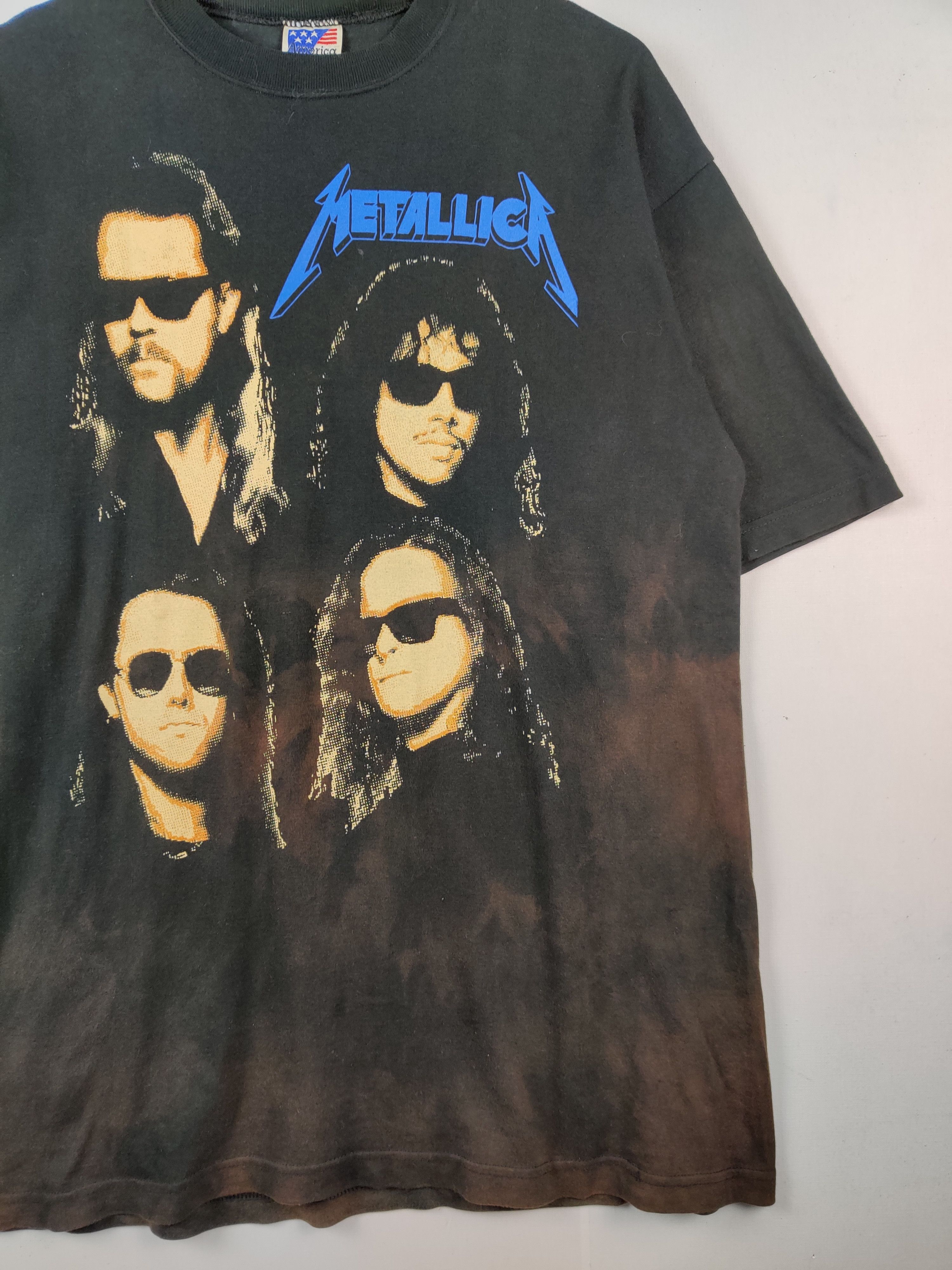 Band Tees Vintage Mettalica Band Tee Tshirt Size US XL / EU 56 / 4 - 3 Thumbnail