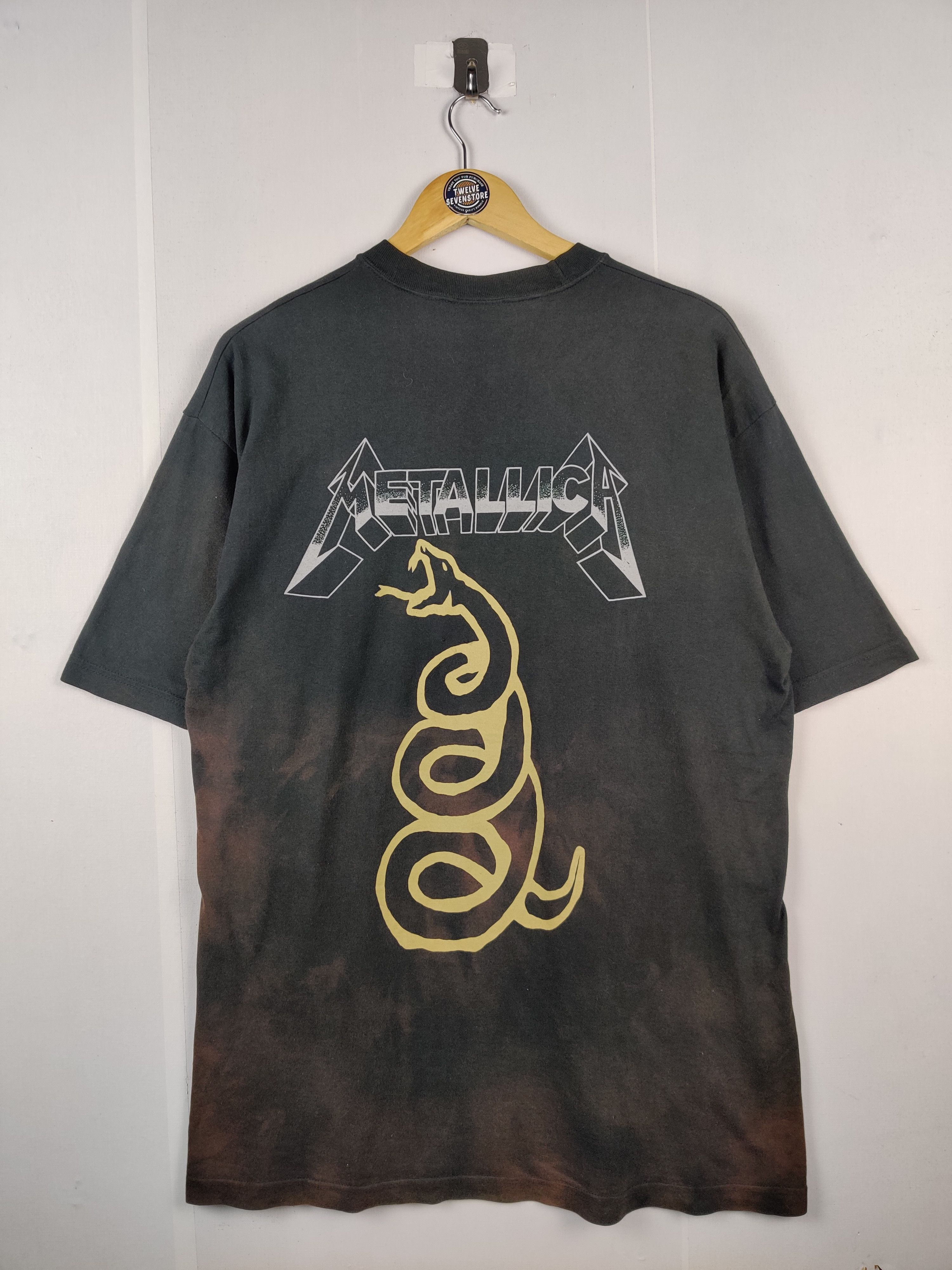 Band Tees Vintage Mettalica Band Tee Tshirt Size US XL / EU 56 / 4 - 8 Thumbnail