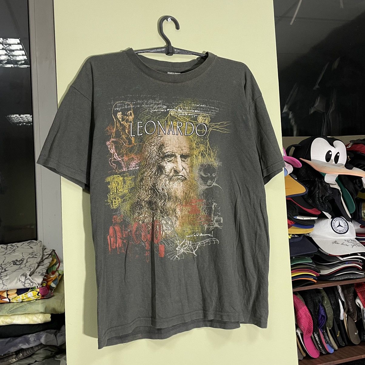 Vintage Vintage Y2K Sun Faded Graphic Art Tee Streetwear Black L Size US L / EU 52-54 / 3 - 2 Thumbnail