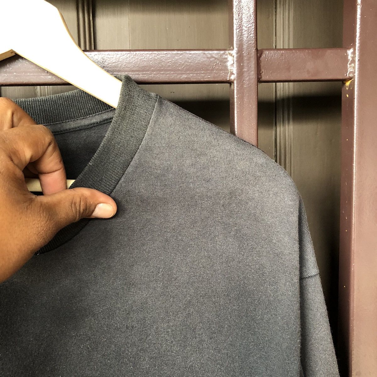 Lemaire × Uniqlo Faded Uniqlo x Lemaire Pocket Tshirt Size US L / EU 52-54 / 3 - 10 Thumbnail