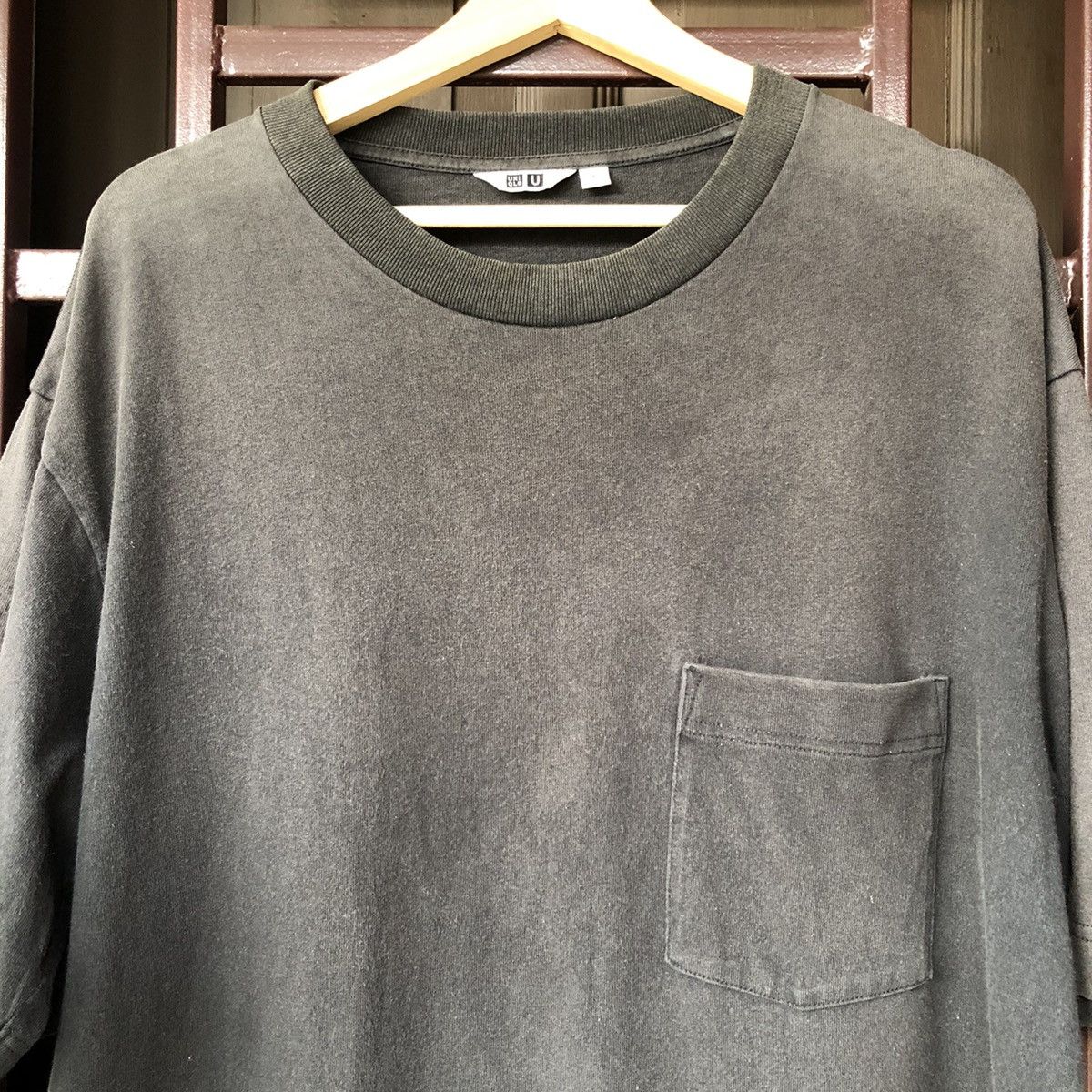 Lemaire × Uniqlo Faded Uniqlo x Lemaire Pocket Tshirt Size US L / EU 52-54 / 3 - 4 Thumbnail