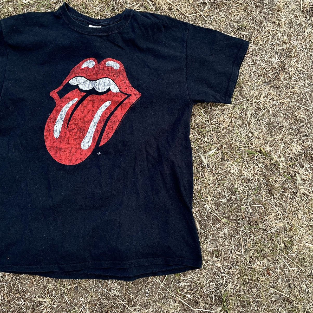 Vintage Vintage Y2K Rolling Stones Graphic Tee Band Merch Streetwear Size US L / EU 52-54 / 3 - 2 Thumbnail