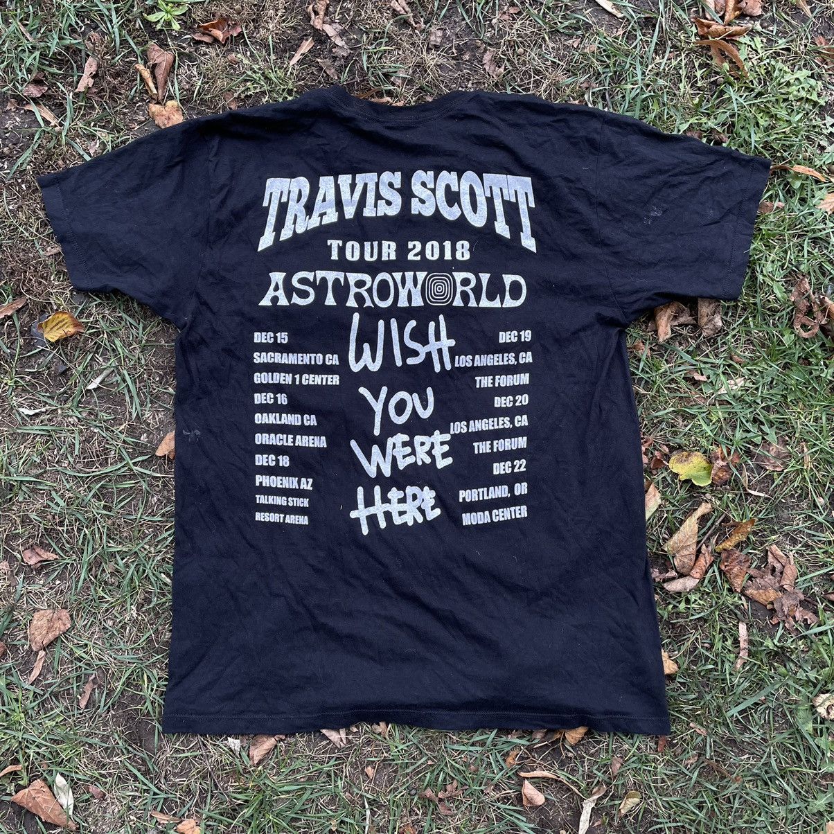 Vintage Vintage Y2K Travis Scott Astroworld Graphic Tee Streetwear L Size US L / EU 52-54 / 3 - 5 Thumbnail