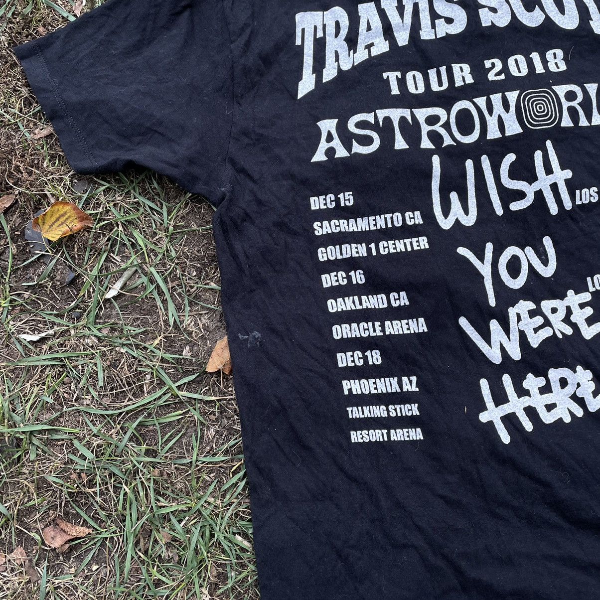 Vintage Vintage Y2K Travis Scott Astroworld Graphic Tee Streetwear L Size US L / EU 52-54 / 3 - 6 Thumbnail