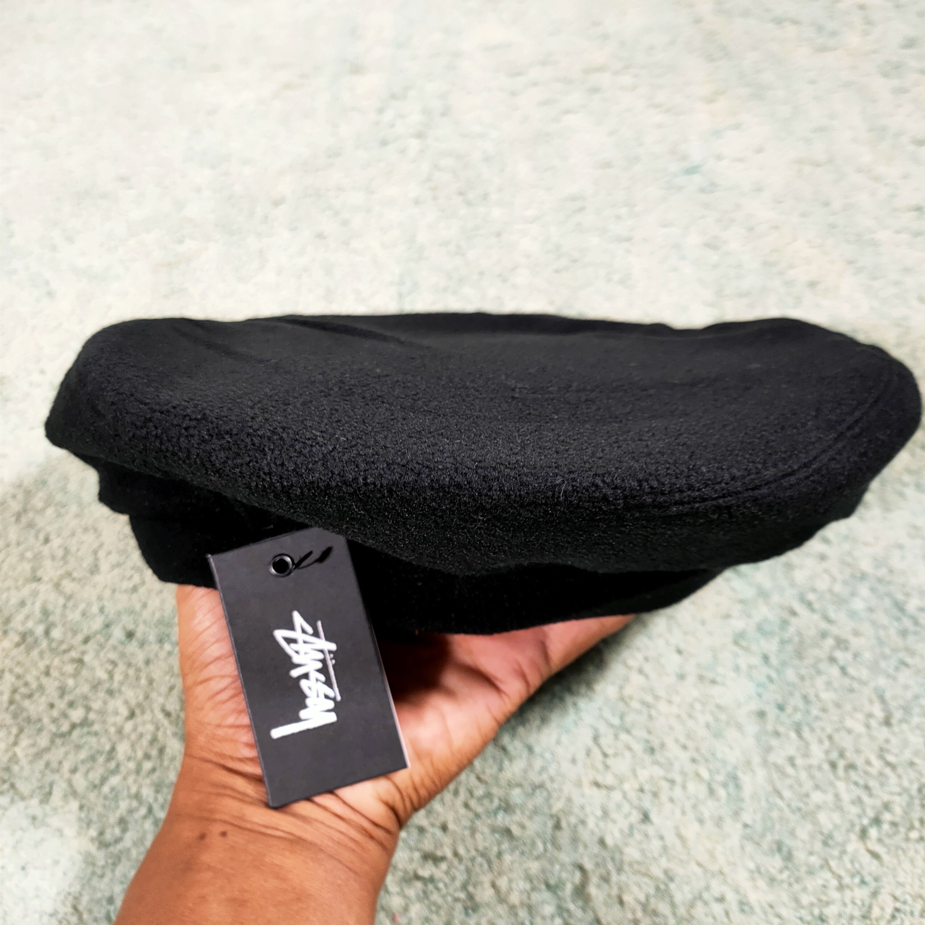 Hats Streetwear Stussy Stussy fleece BERET Grailed