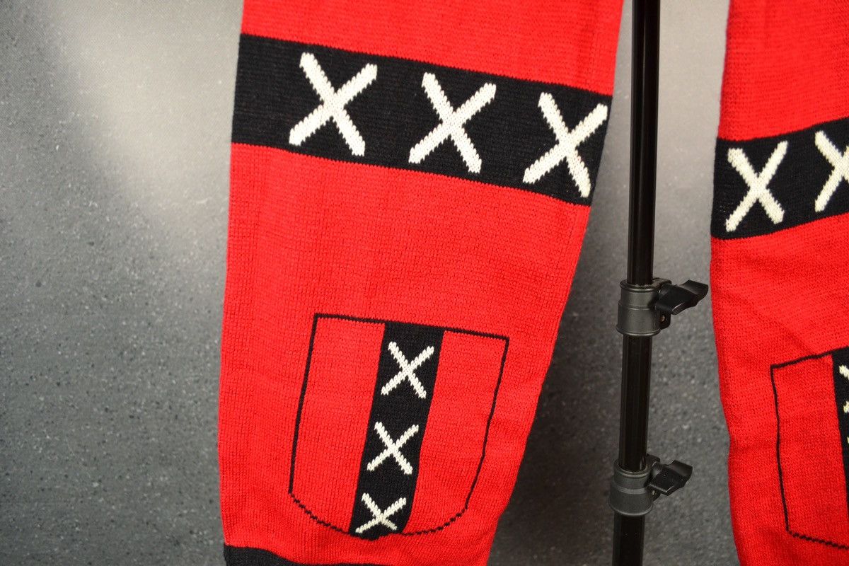 Other Amsterdam Ajax Football Vintage Scarf Red Soccer Size ONE SIZE - 4 Thumbnail