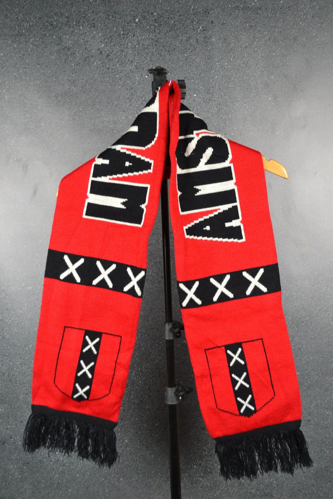 Other Amsterdam Ajax Football Vintage Scarf Red Soccer Size ONE SIZE - 1 Thumbnail