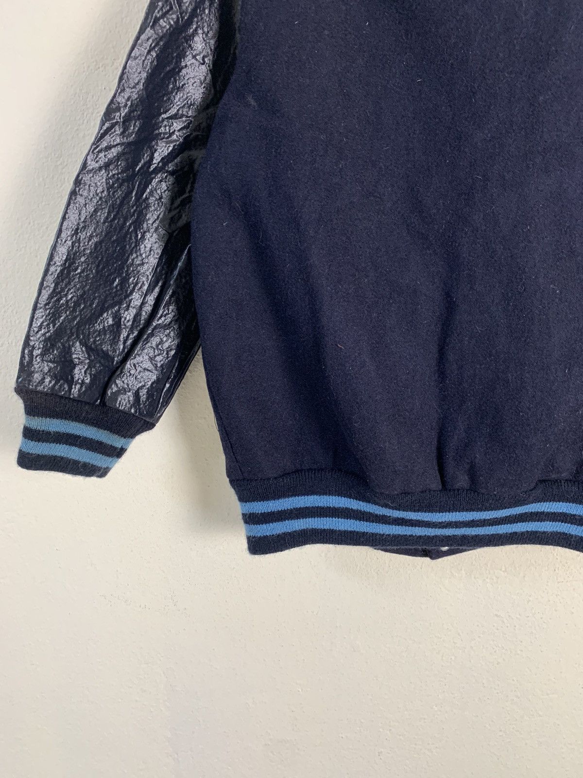 Howe Vintage Howe Athletic Apparel Leather Varsity Jacket Size US S / EU 44-46 / 1 - 9 Thumbnail