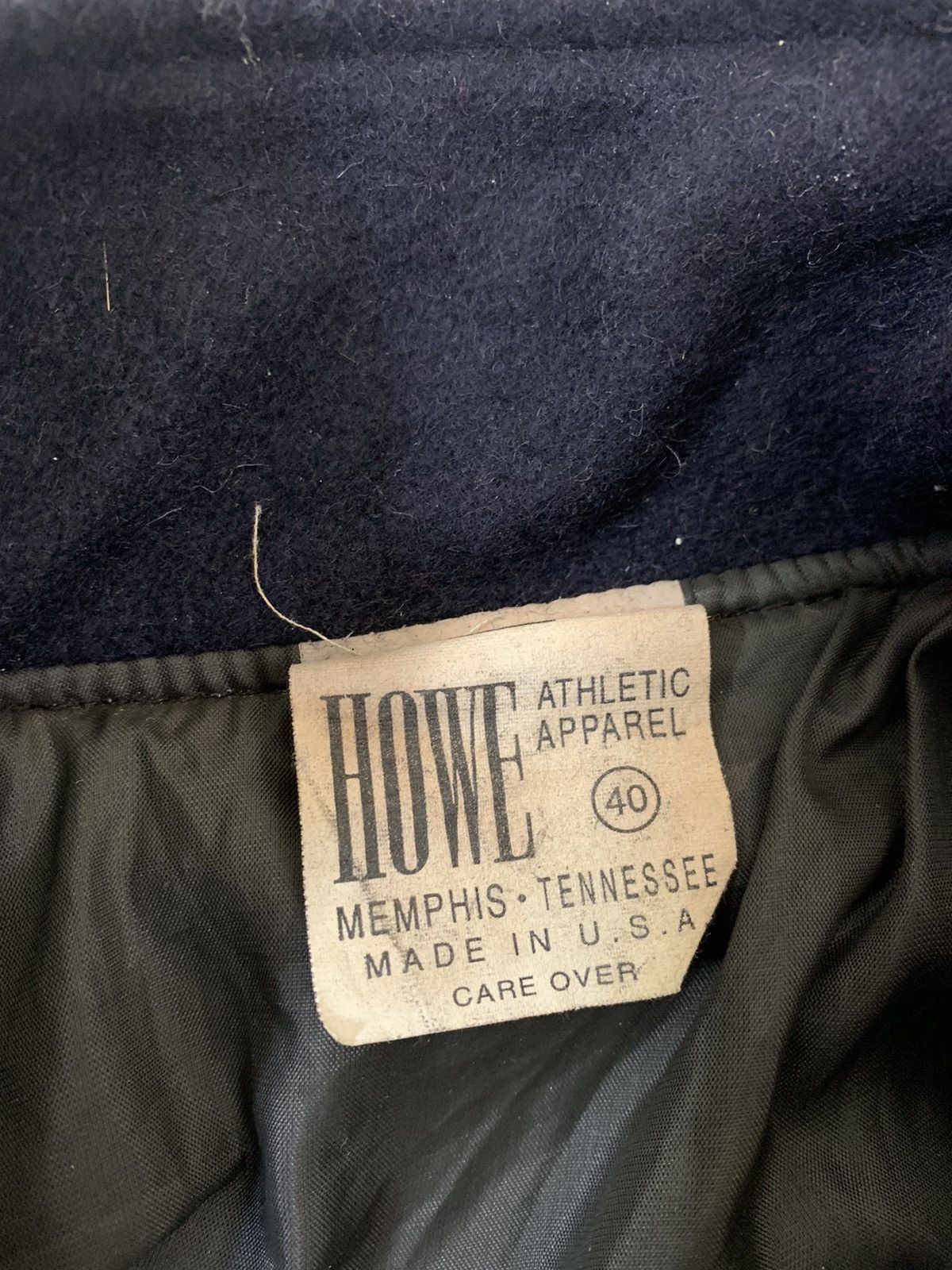 Howe Vintage Howe Athletic Apparel Leather Varsity Jacket Size US S / EU 44-46 / 1 - 5 Thumbnail