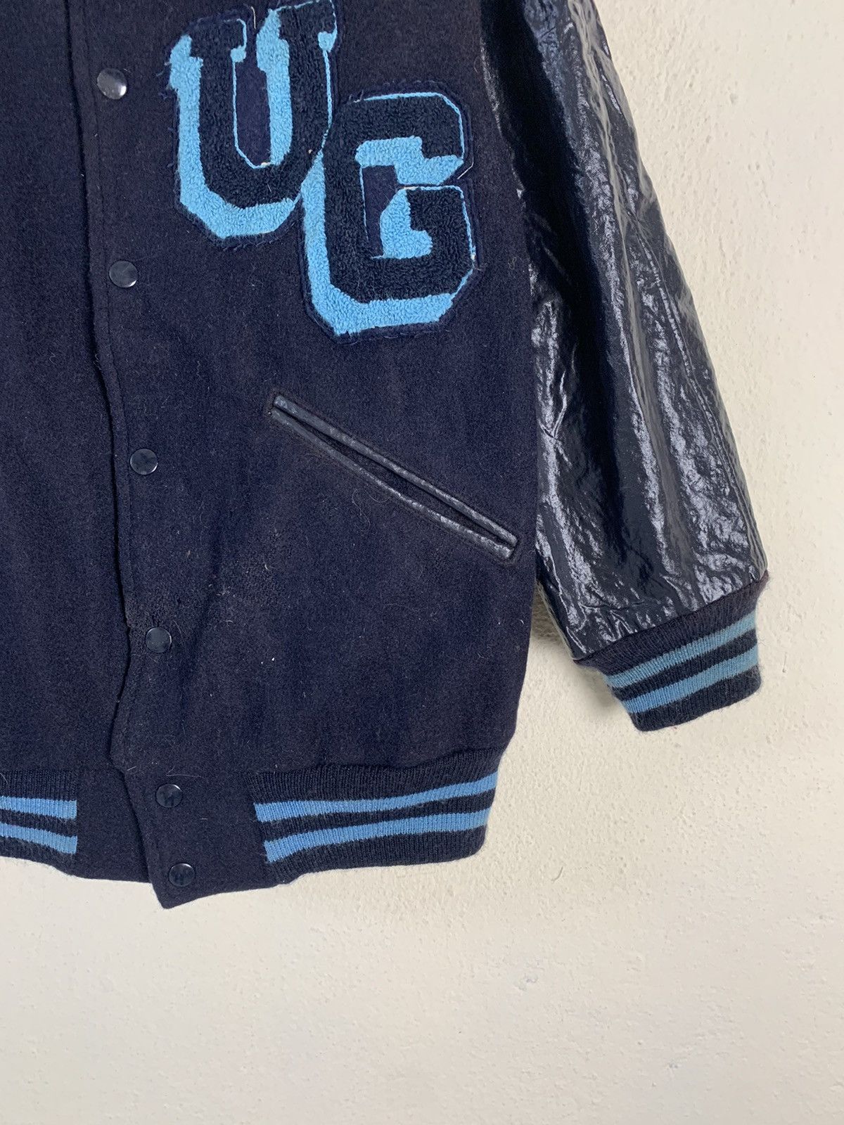 Howe Vintage Howe Athletic Apparel Leather Varsity Jacket Size US S / EU 44-46 / 1 - 2 Thumbnail