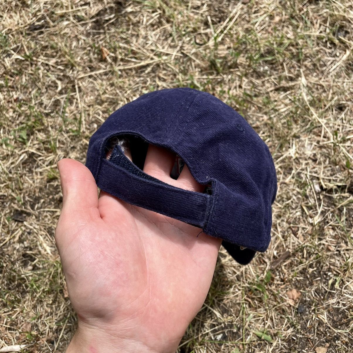 Vintage Vintage 90s Snickers Logo Streetwear Cap Navy Slim Washed OS Size ONE SIZE - 6 Thumbnail