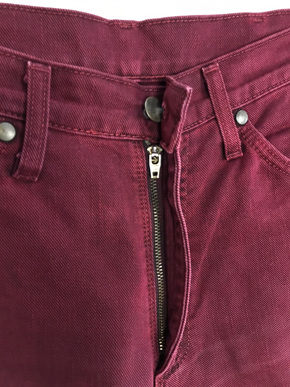 Japanese Brand × Vintage × Wrangler Vintage Wrangler Western Distressed Faded Colour Style Size US 29 - 10 Thumbnail