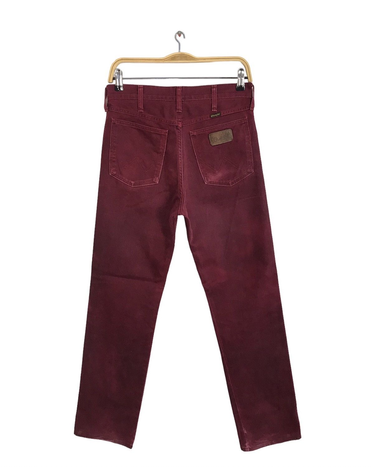 Japanese Brand × Vintage × Wrangler Vintage Wrangler Western Distressed Faded Colour Style Size US 29 - 2 Thumbnail