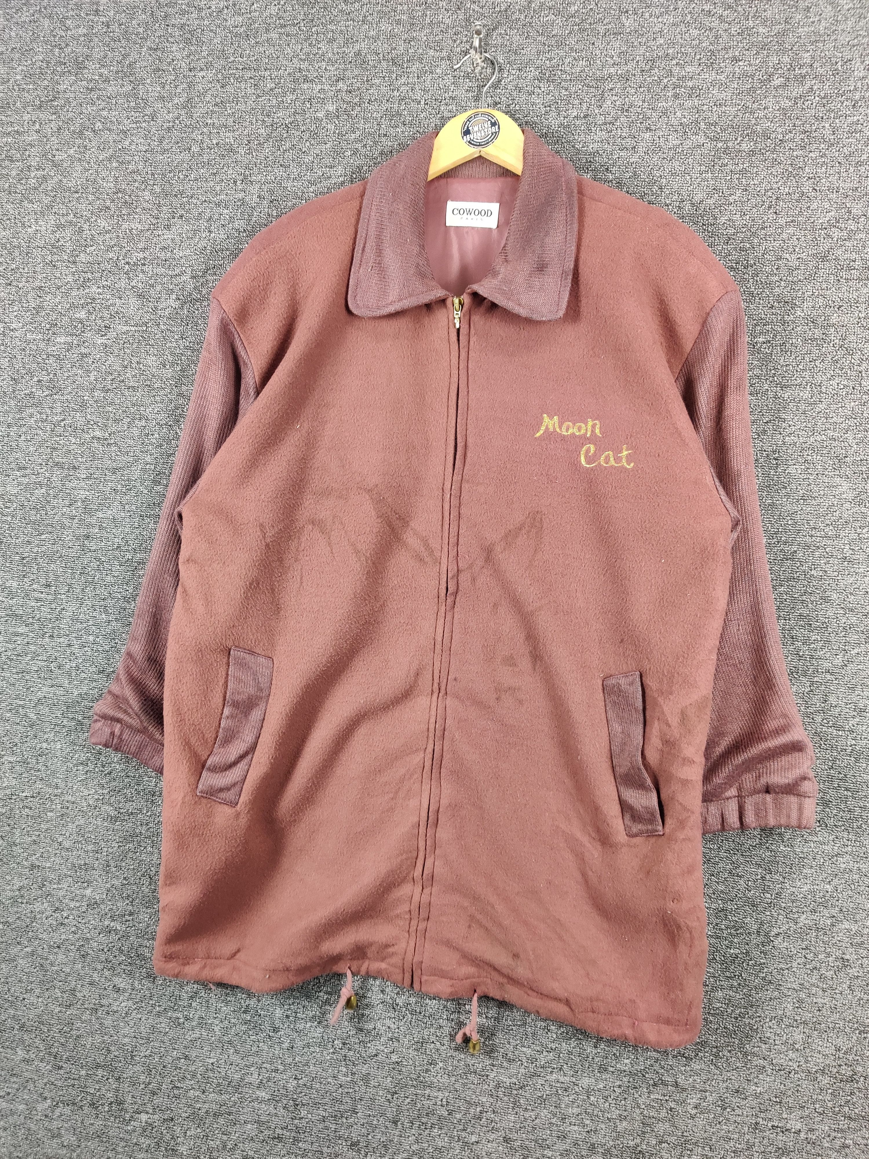 Japanese Brand Vintage Japanese Brand Cowood Paris Moon Cat Long Jacket Size US XXL / EU 58 / 5 - 2 Thumbnail