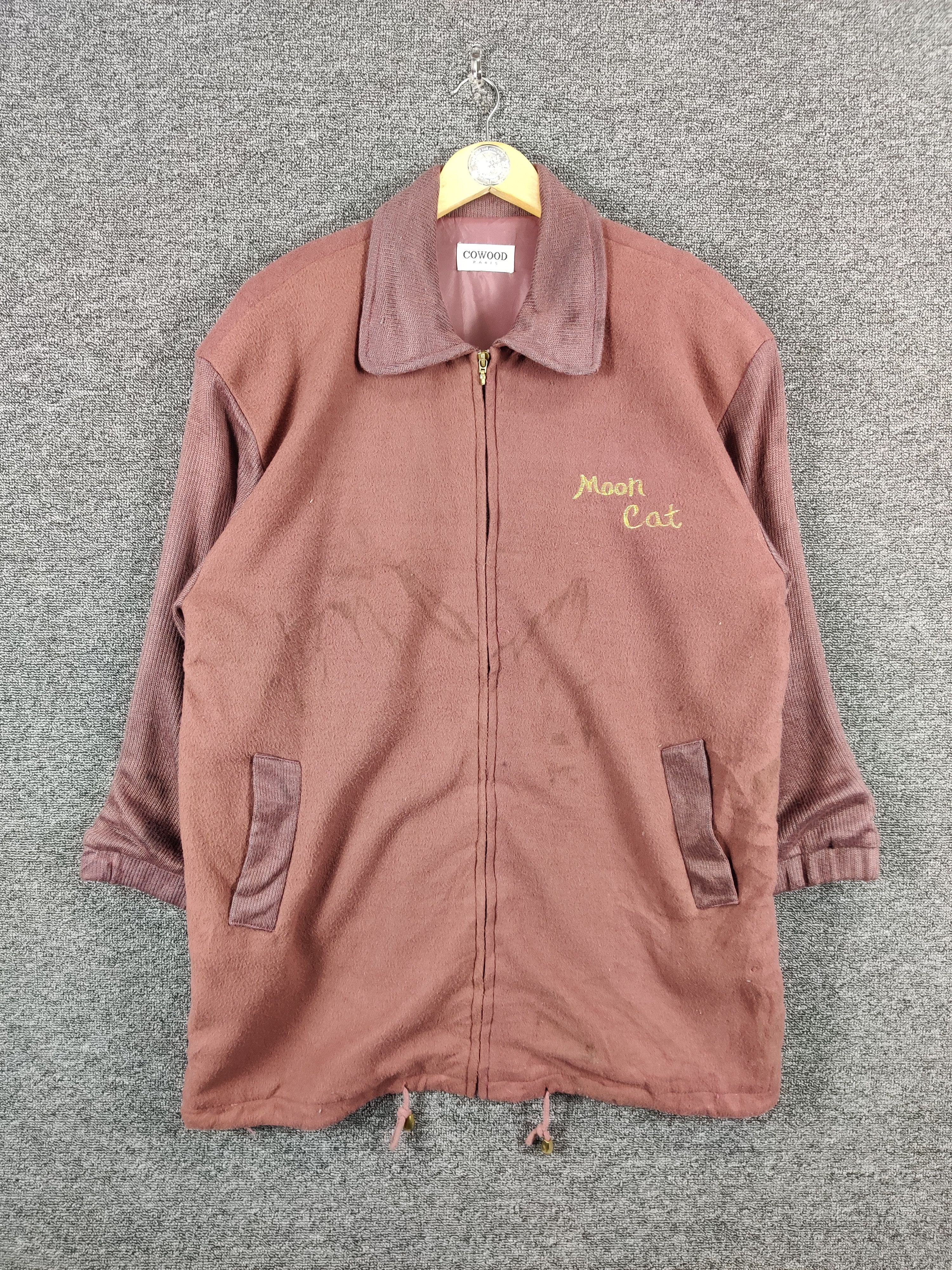 Japanese Brand Vintage Japanese Brand Cowood Paris Moon Cat Long Jacket Size US XXL / EU 58 / 5 - 1 Thumbnail