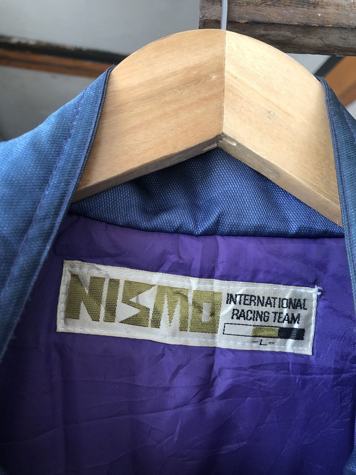 Japanese Brand Vintage 90s Nismo Nissan Motorsport Racing Team Faded Bomber Size US L / EU 52-54 / 3 - 12 Thumbnail