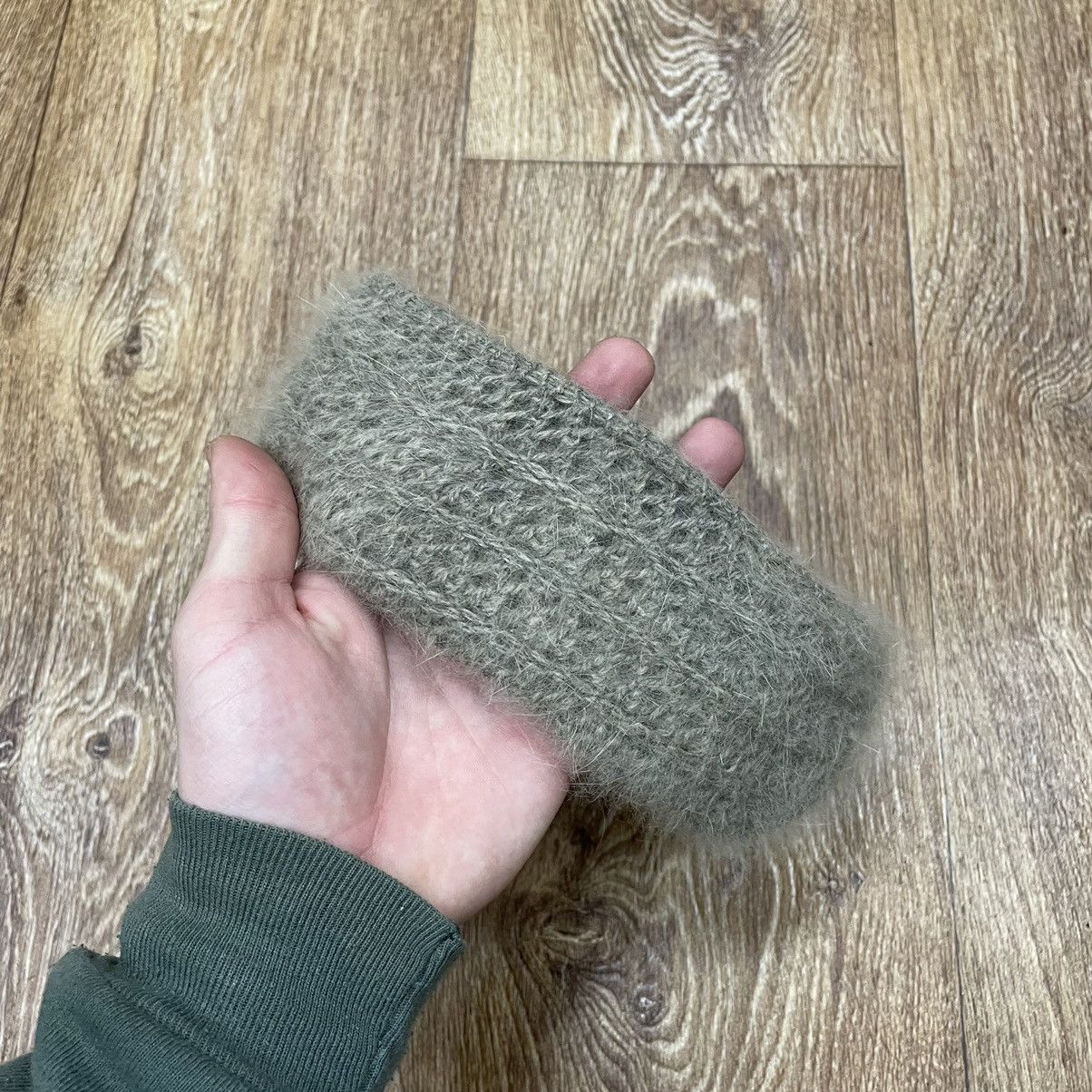 Vintage Vintage 90s Fuzzy Headband Streetwear Grunge Grey Baggy OS Size ONE SIZE - 2 Thumbnail