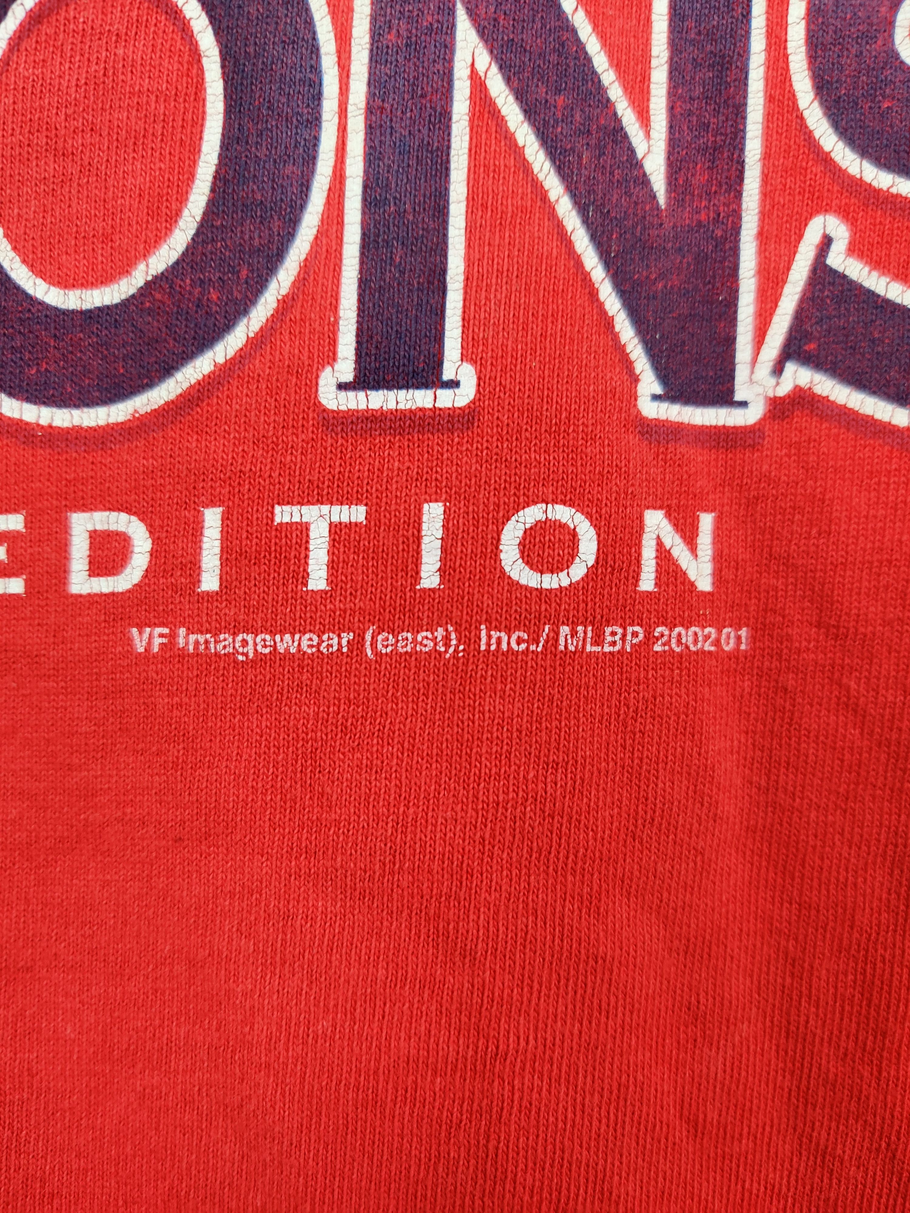 NFL Vintage Thrashed MLB 2002 World Series Distressed Tee Tshirt Size US XL / EU 56 / 4 - 5 Thumbnail