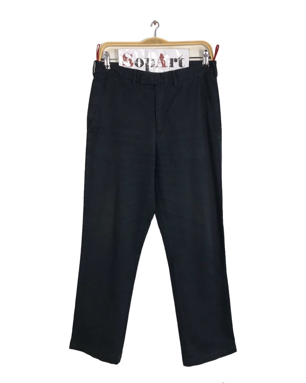 image of Prada Casual Pant Faded Colour Style in Black, Men's (Size 30)