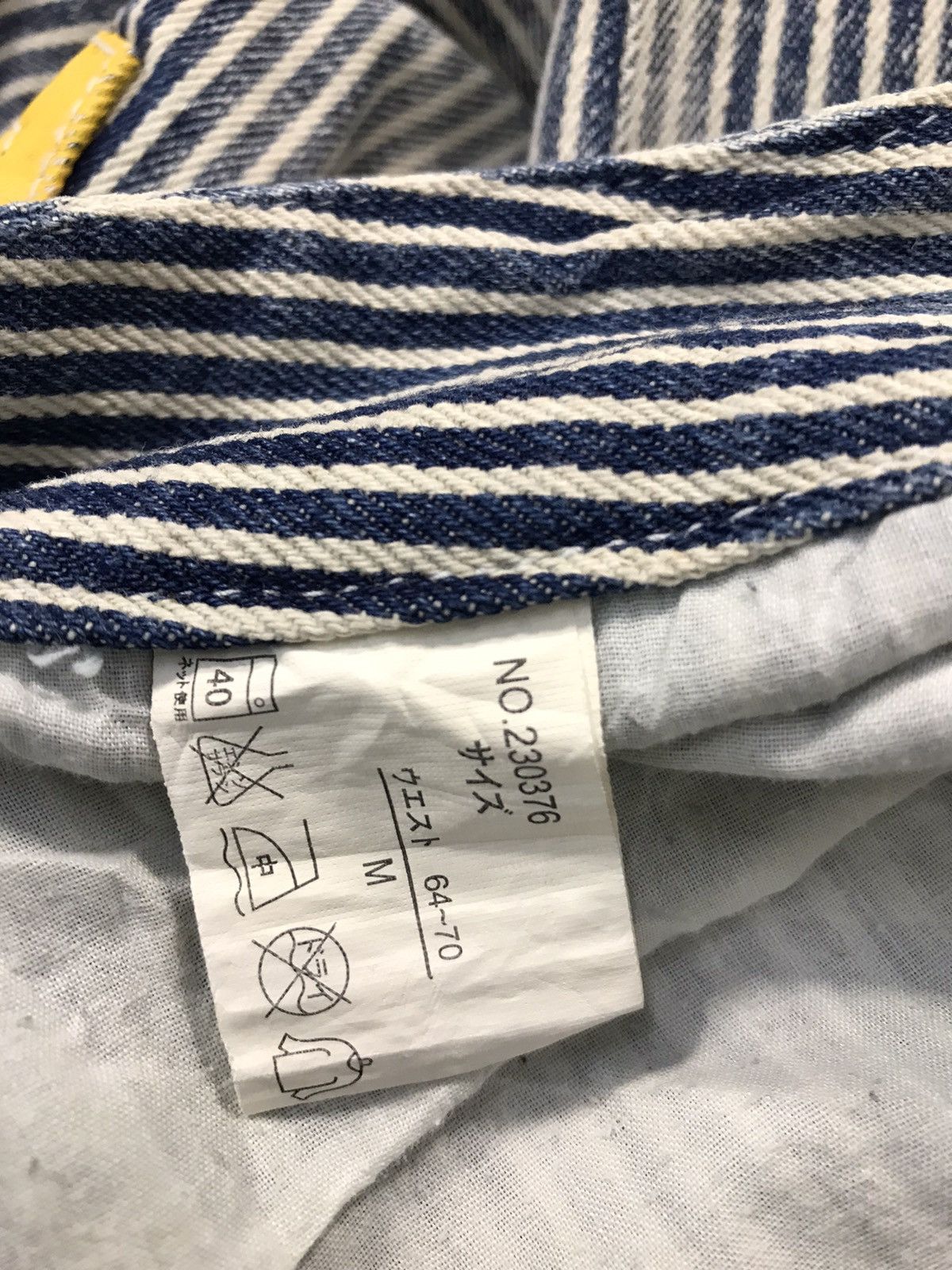 Japanese Brand × Vintage The Vintage Standard Design Striped Distressed Jeans Size US 29 - 17 Thumbnail