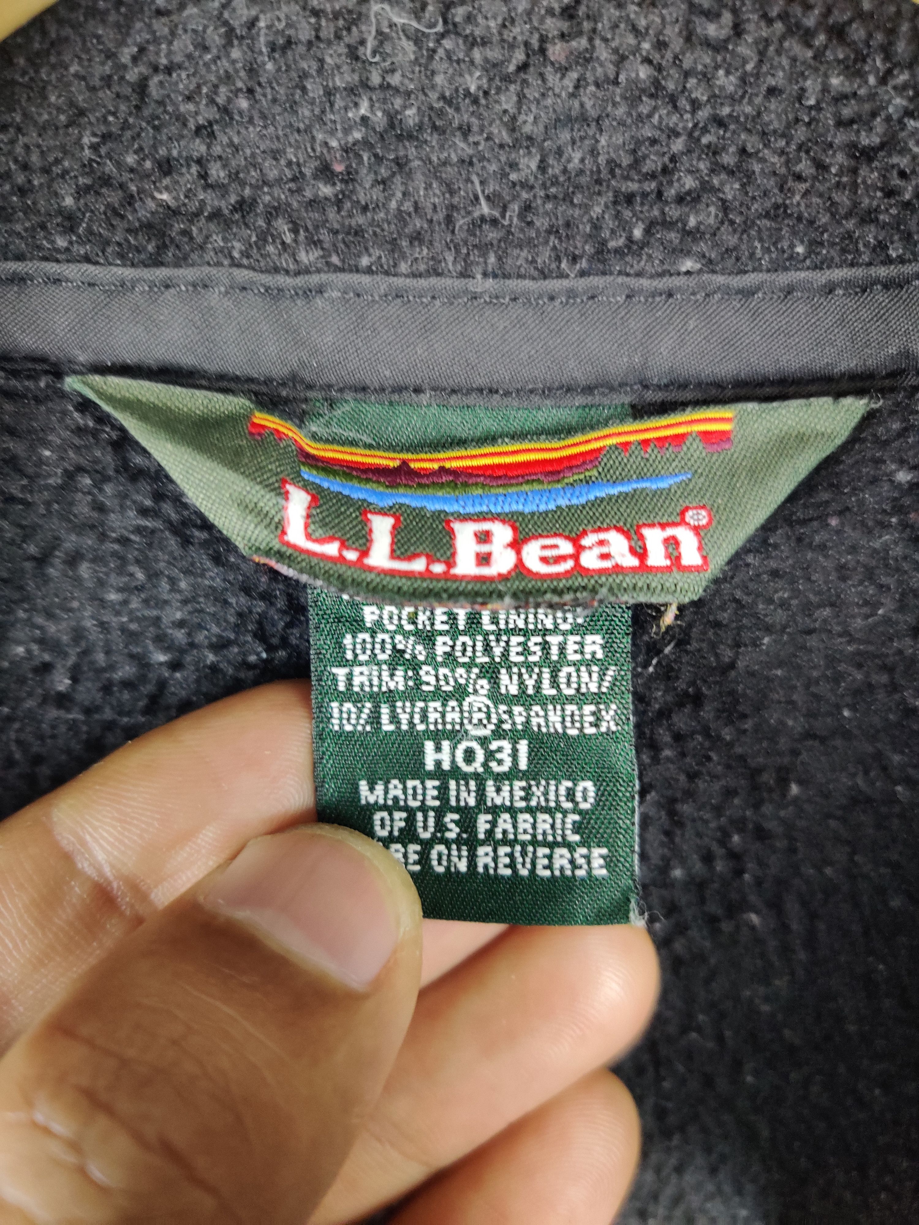 L.L. Bean Vintage L.L Bean Fleece Zipper Jacket Size XL / US 12-14 / IT 48-50 - 9 Thumbnail