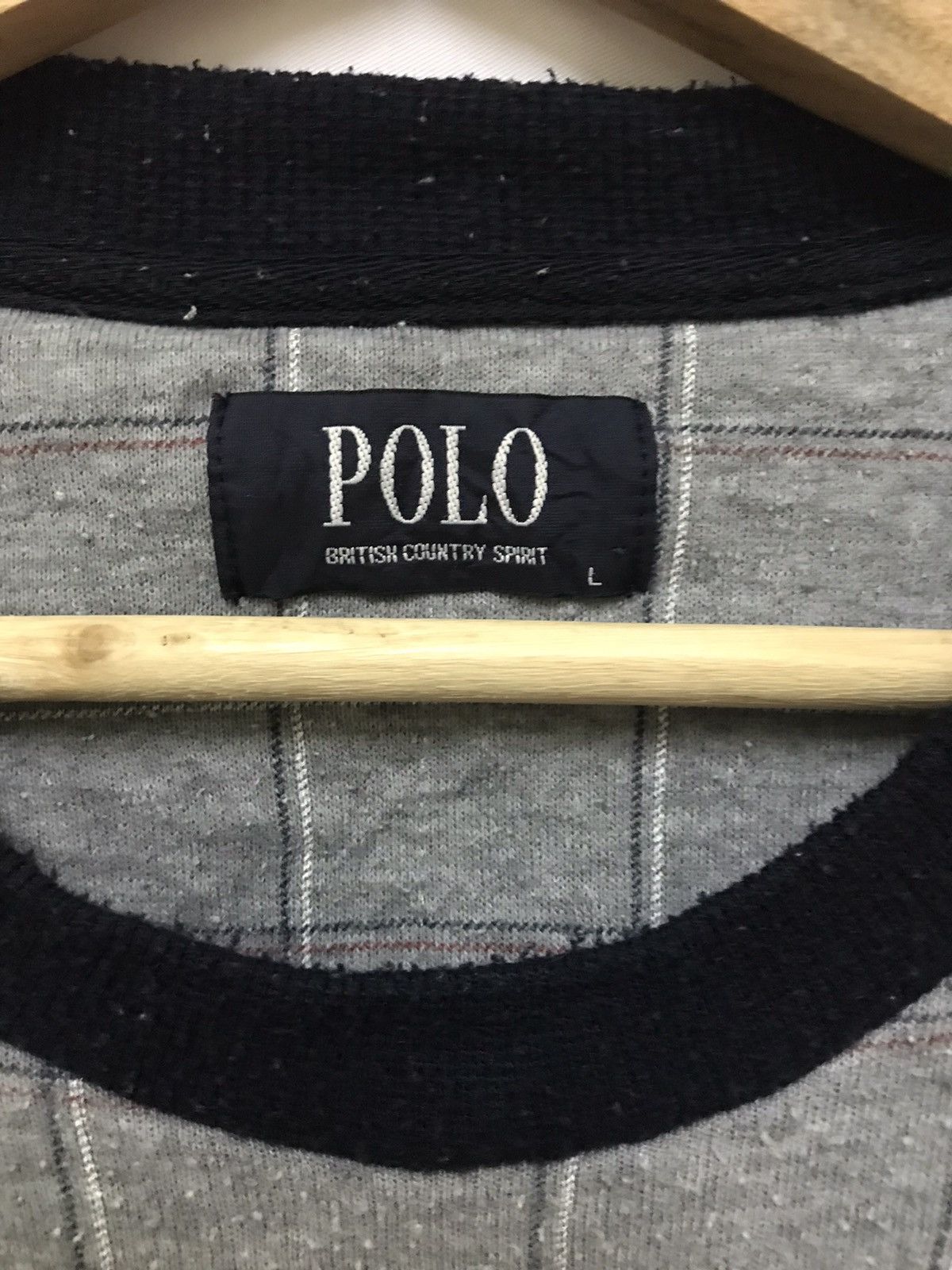Japanese Brand × Vintage Vintage Polo British Country Spirit Long Sleeve T Shirt Size US L / EU 52-54 / 3 - 4 Thumbnail