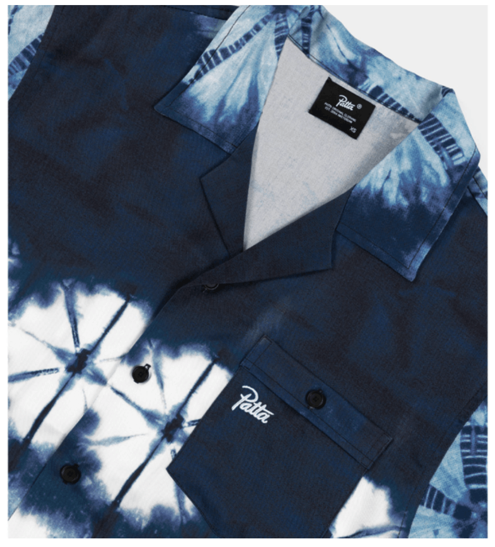 Patta Patta Shibori Shortsleeve Shirt • L Size US L / EU 52-54 / 3 - 3 Thumbnail