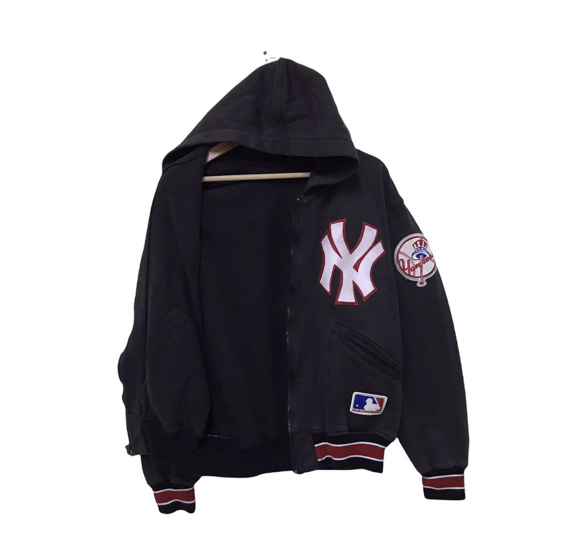 MLB × New York Yankees × Vintage Vintage MLB New York Yankees Jacket Big Logo Size US L / EU 52-54 / 3 - 3 Thumbnail