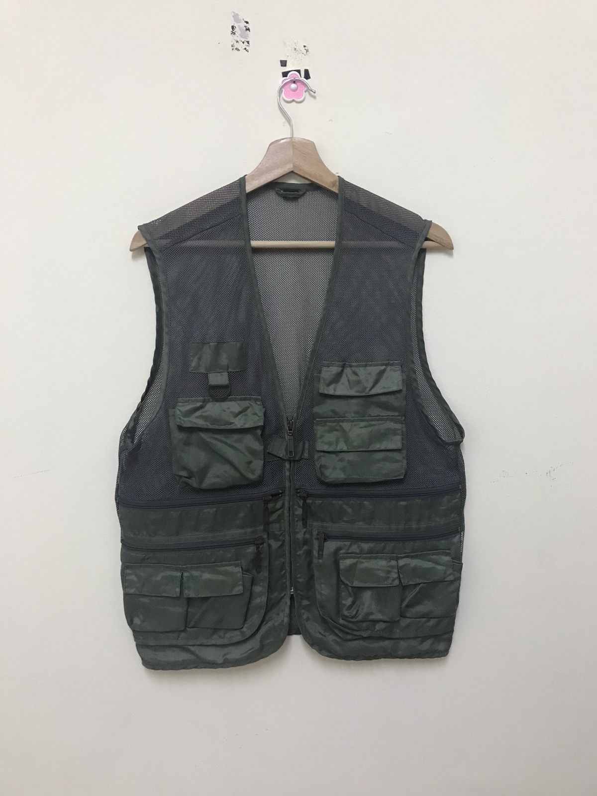 Japanese Brand Fishing Vest Tactical Jacket Multipocket Size US L / EU 52-54 / 3 - 1 Thumbnail