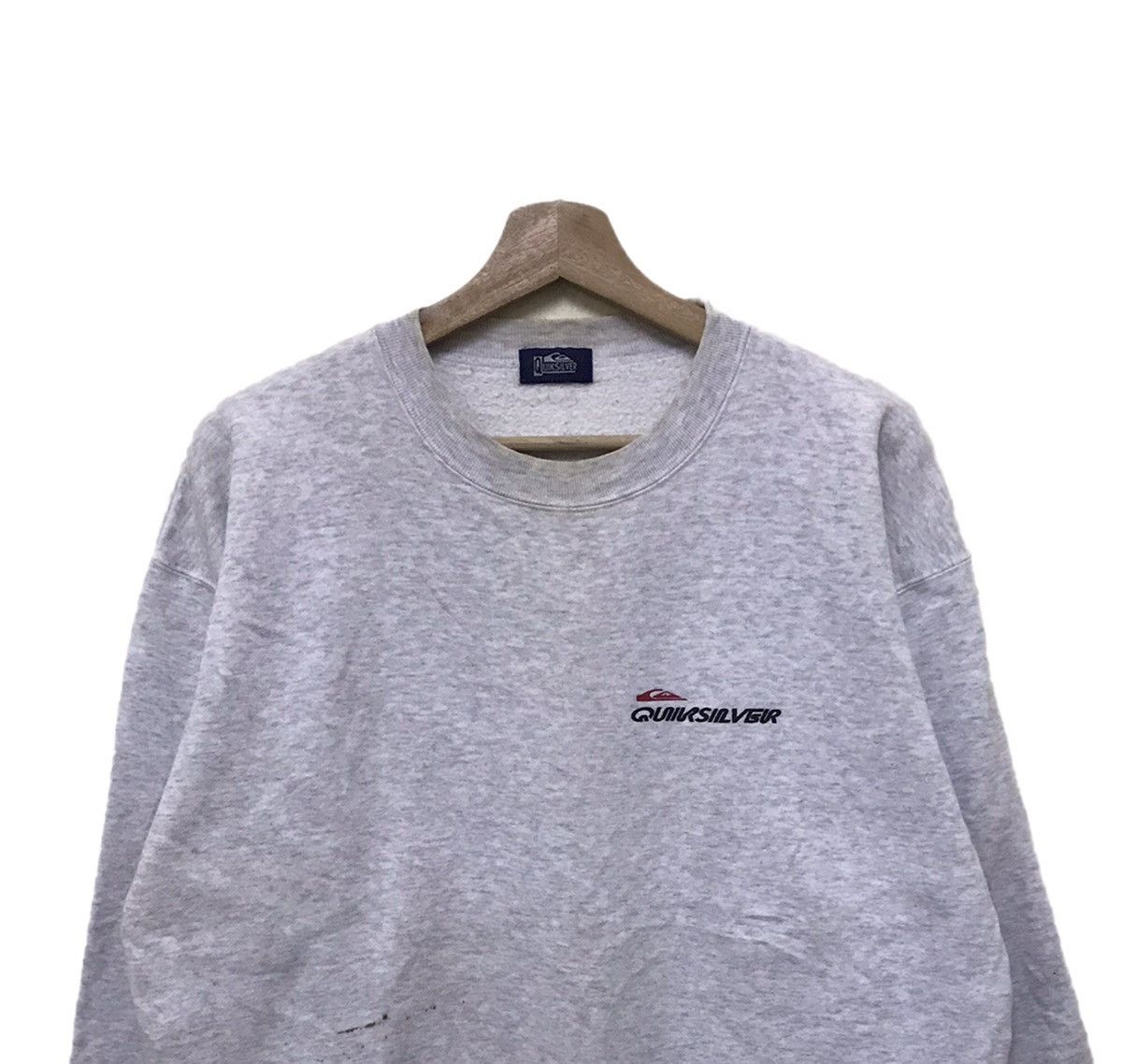 Quicksilver Vintage Quick Silver Sweatshirt Crewneck Big Box Logo Size US L / EU 52-54 / 3 - 4 Thumbnail