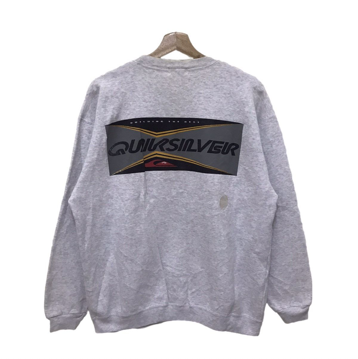 Quicksilver Vintage Quick Silver Sweatshirt Crewneck Big Box Logo Size US L / EU 52-54 / 3 - 1 Thumbnail