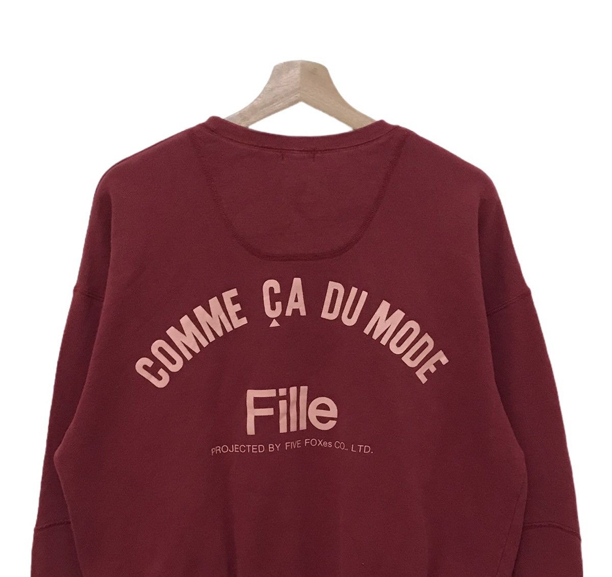 Comme Ca Ism × Japanese Brand Vintage Comme Ca Ism Japanese Brand Sweatshirt Big Spellout Size US L / EU 52-54 / 3 - 2 Thumbnail