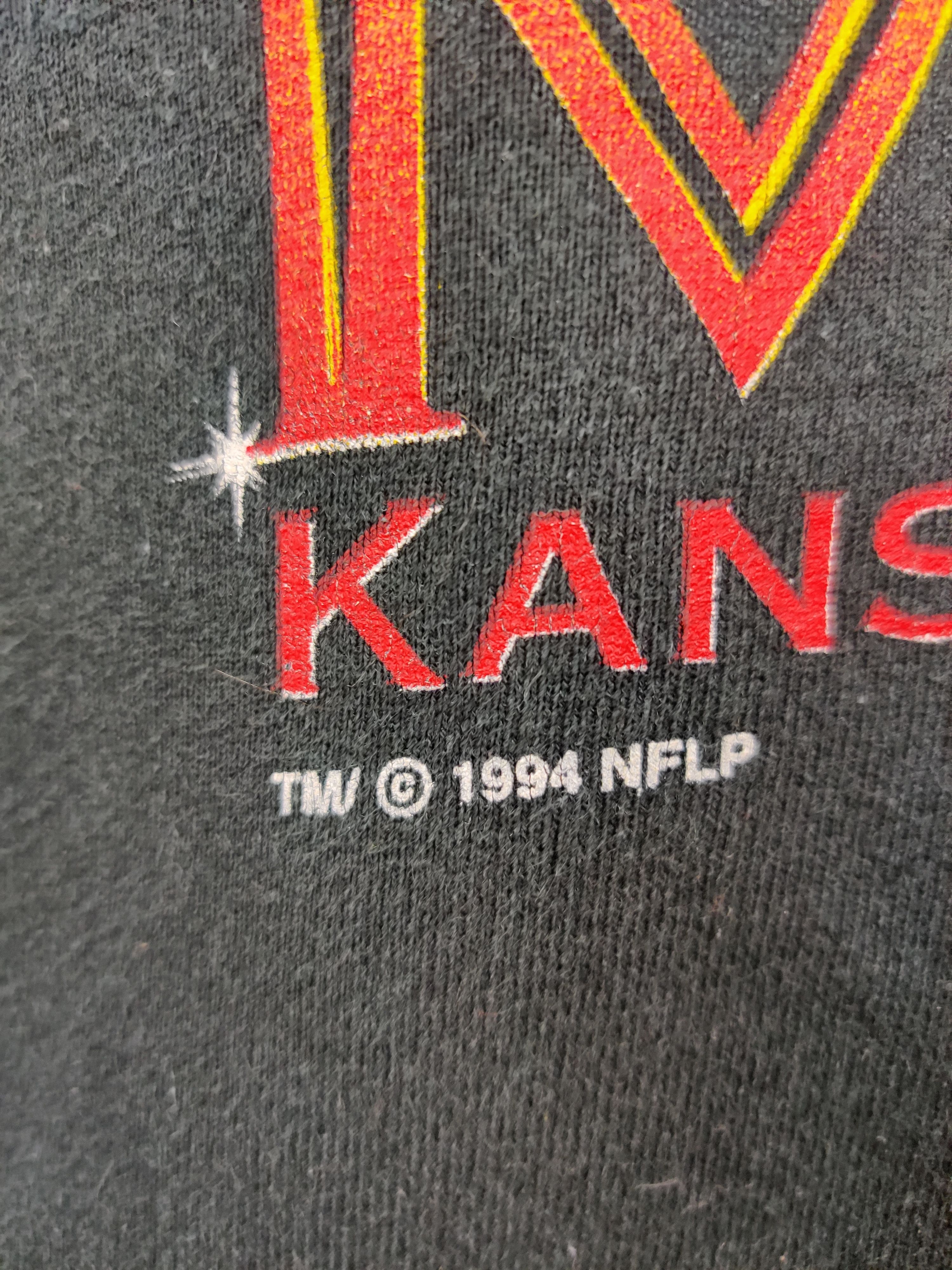 Vintage Vintage 90's Montana Magic Kansas City Chiefs Sweatshirt Size US L / EU 52-54 / 3 - 6 Thumbnail