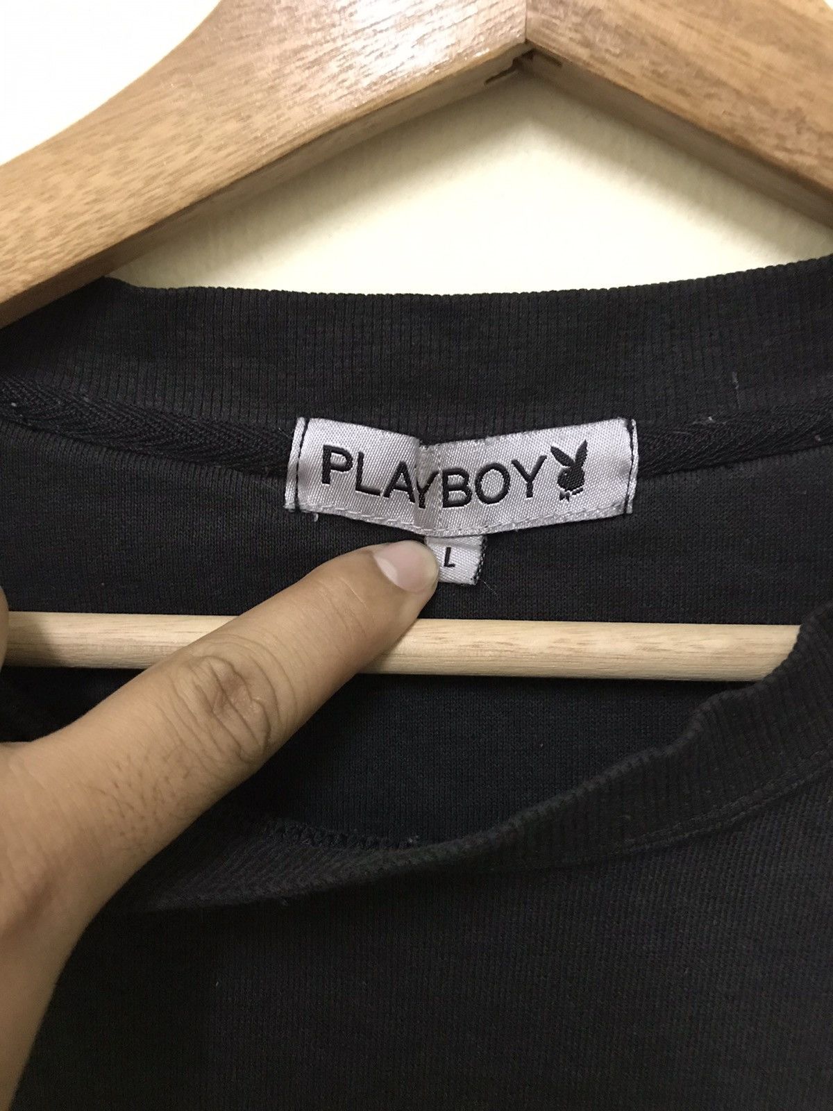 Playboy × Vintage Vintage Playboy Sweatshirt Crewneck Big Logo Size US L / EU 52-54 / 3 - 11 Thumbnail