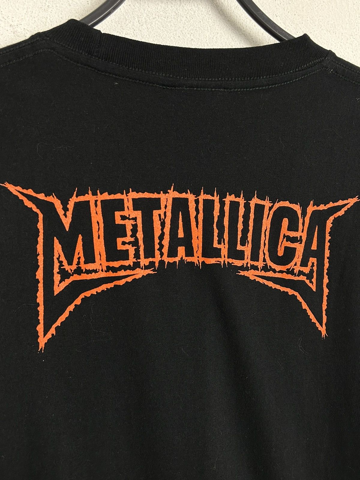 Band Tees Vintage Single Stitch Metallica Rare Boot T-Shirt In Black Size US S / EU 44-46 / 1 - 6 Thumbnail