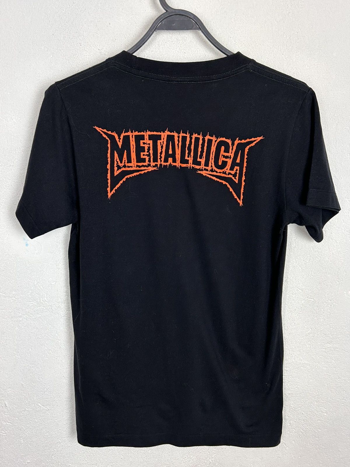 Band Tees Vintage Single Stitch Metallica Rare Boot T-Shirt In Black Size US S / EU 44-46 / 1 - 2 Thumbnail