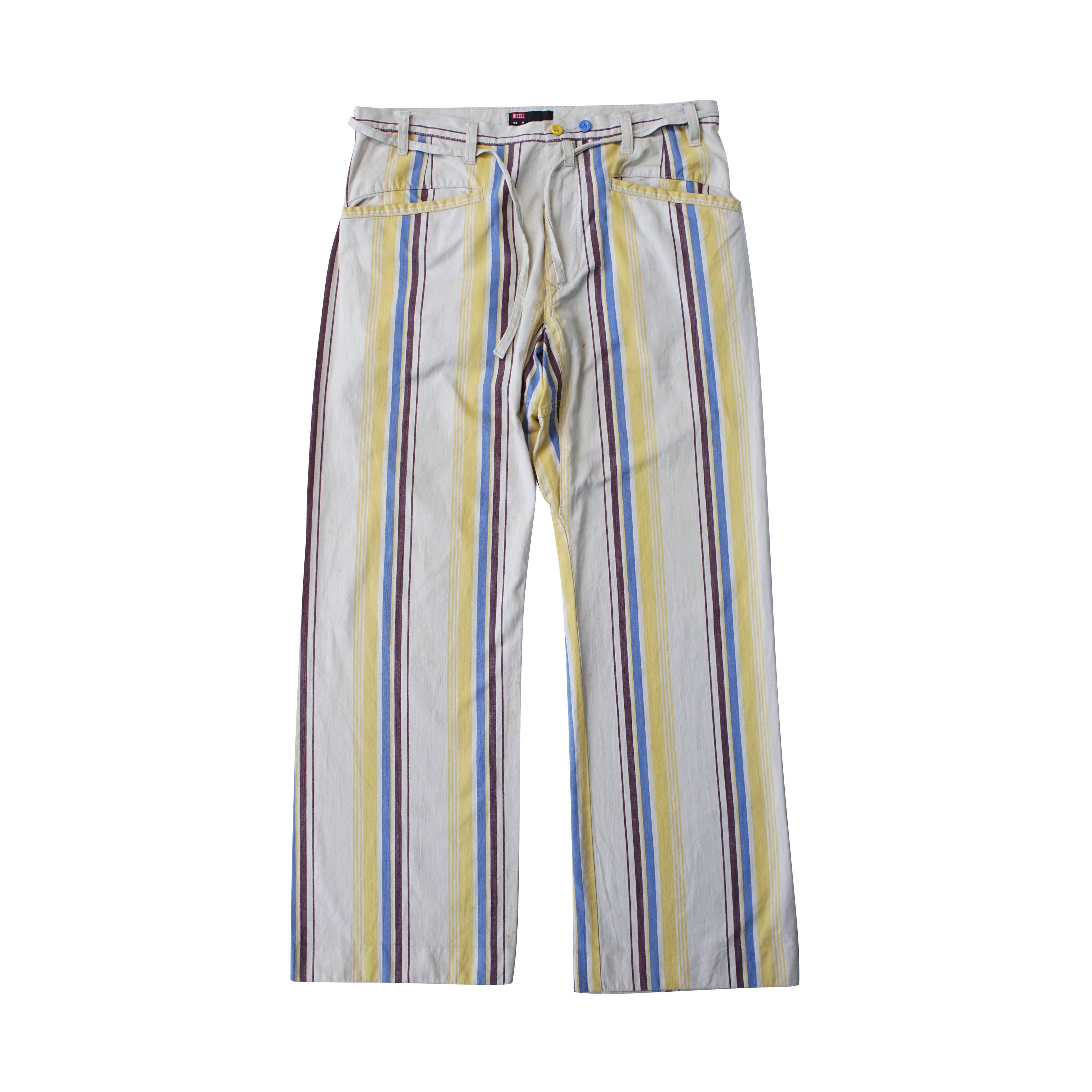 Diesel *NoTariff Diesel Stripe Pants Size US 31 - 1 Thumbnail