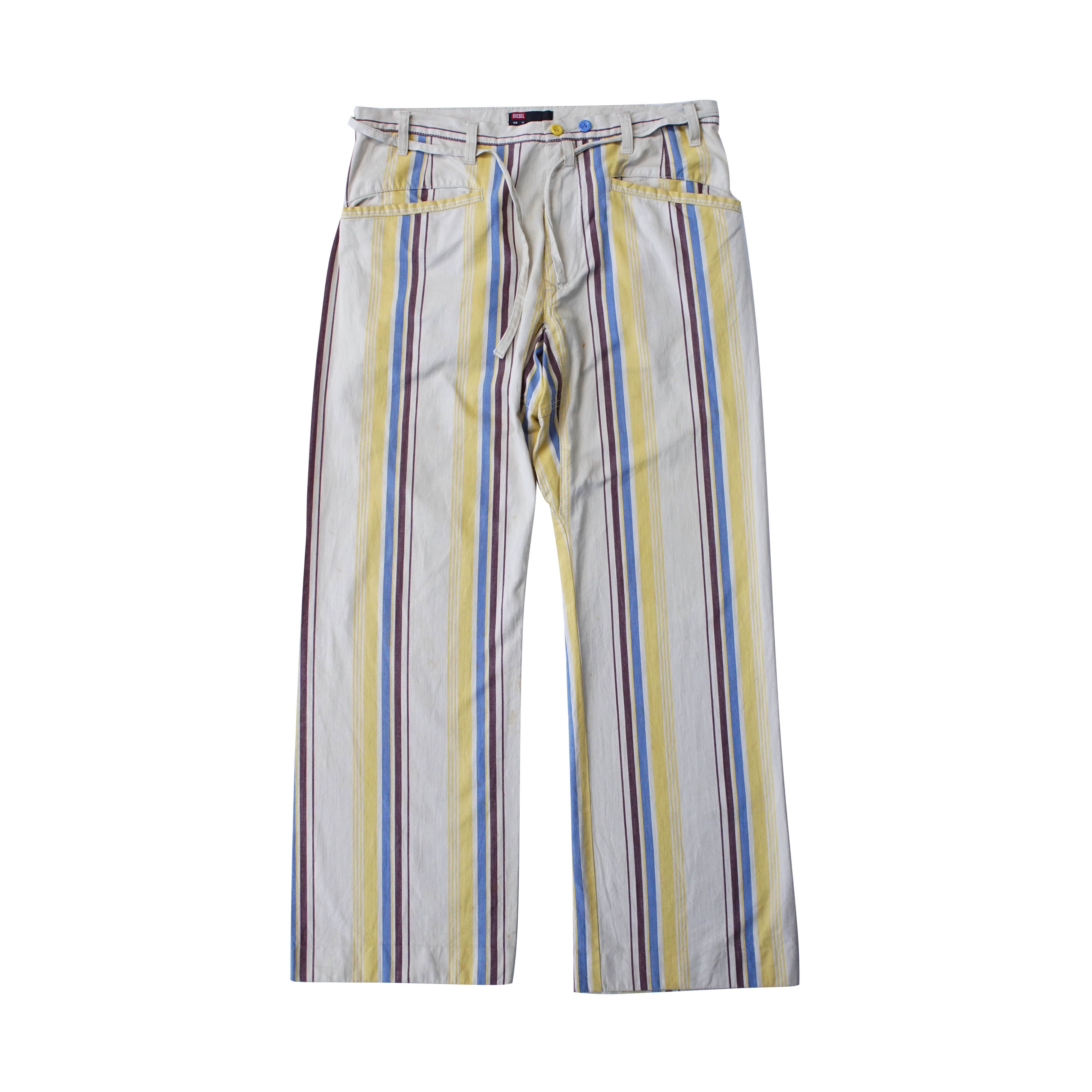 image of Archival Clothing x Diesel Stripe Pants, Men's (Size 31)