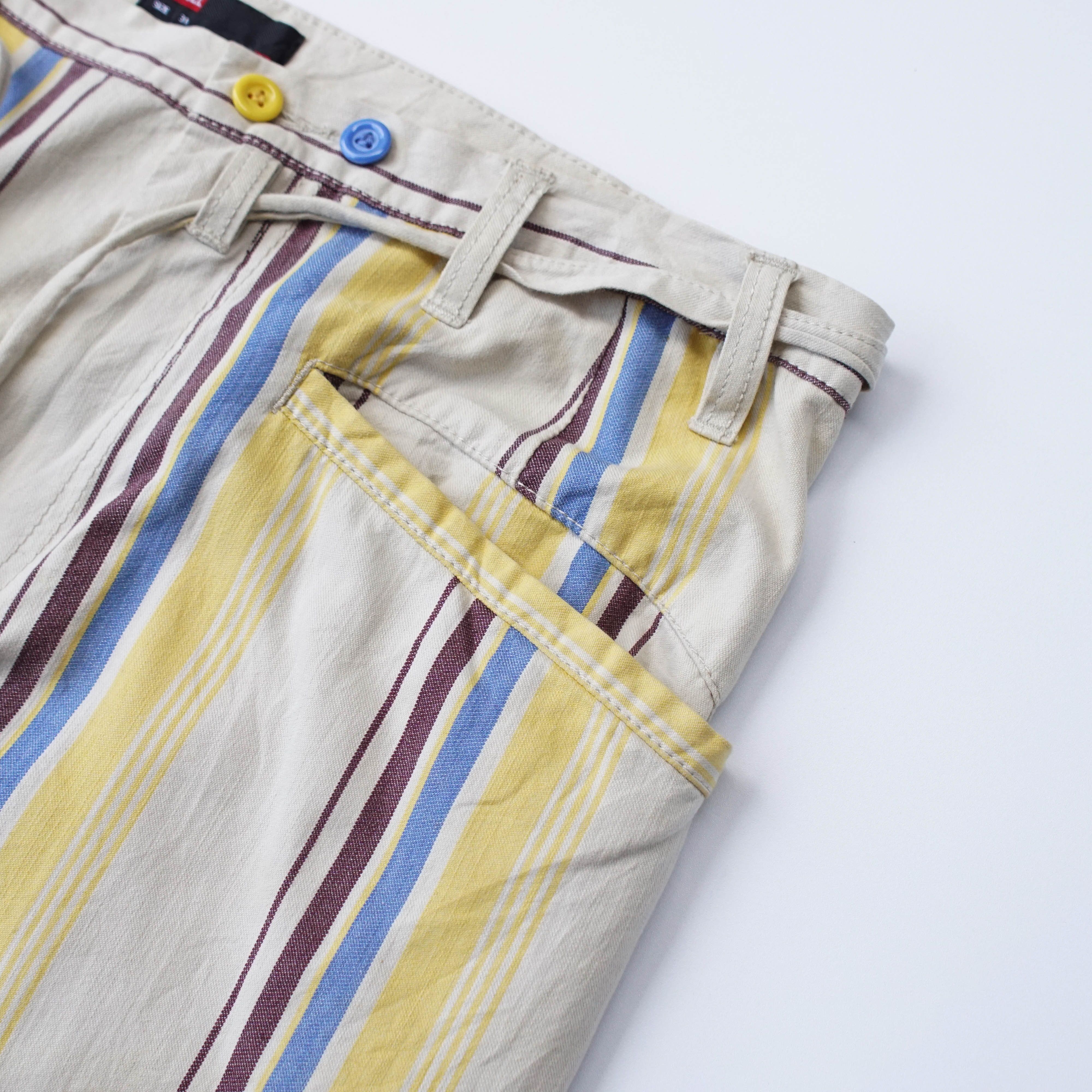 Diesel *NoTariff Diesel Stripe Pants Size US 31 - 6 Thumbnail